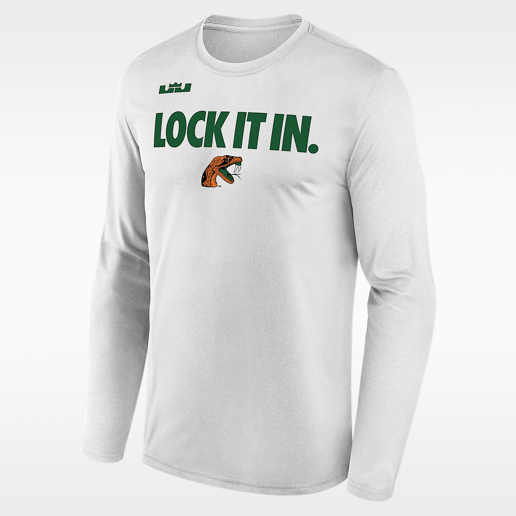 Florida A&M 2026 On-Court Bench Men's Nike Dri-FIT College Long-Sleeve T-Shirt