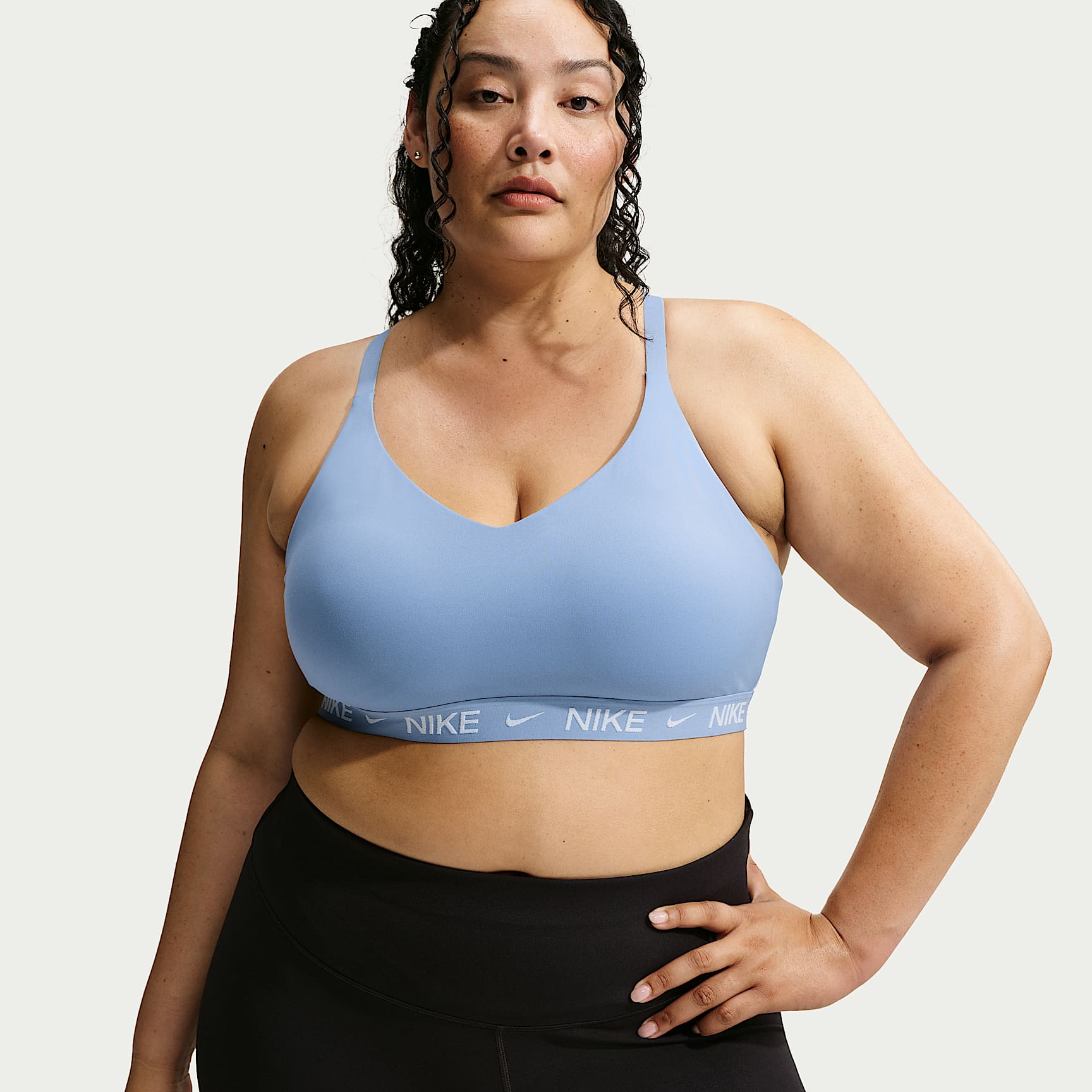 Nike Indy Light Support Women's Padded Adjustable Sports Bra (Plus Size)