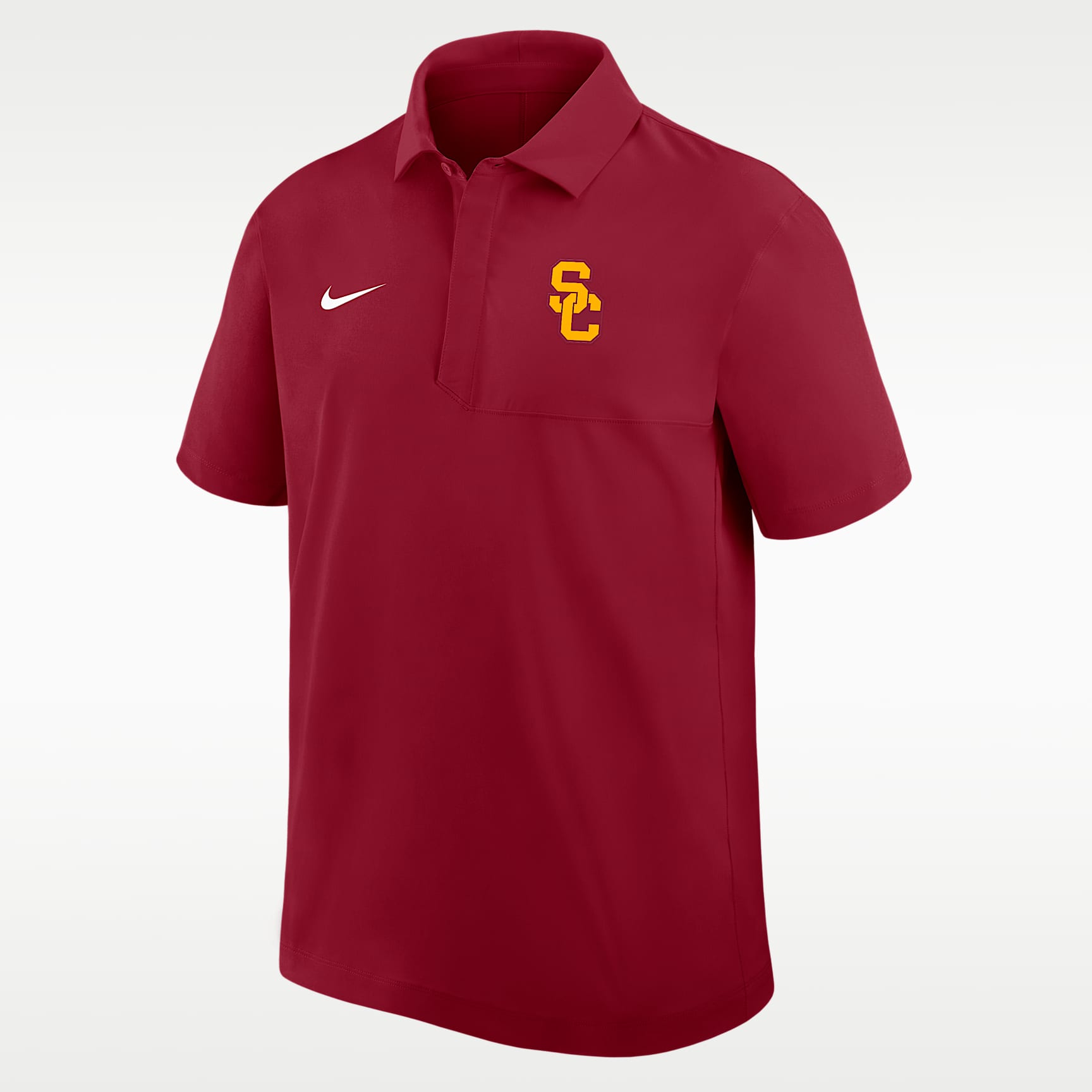 Polo universitario Nike Dri-FIT para hombre USC