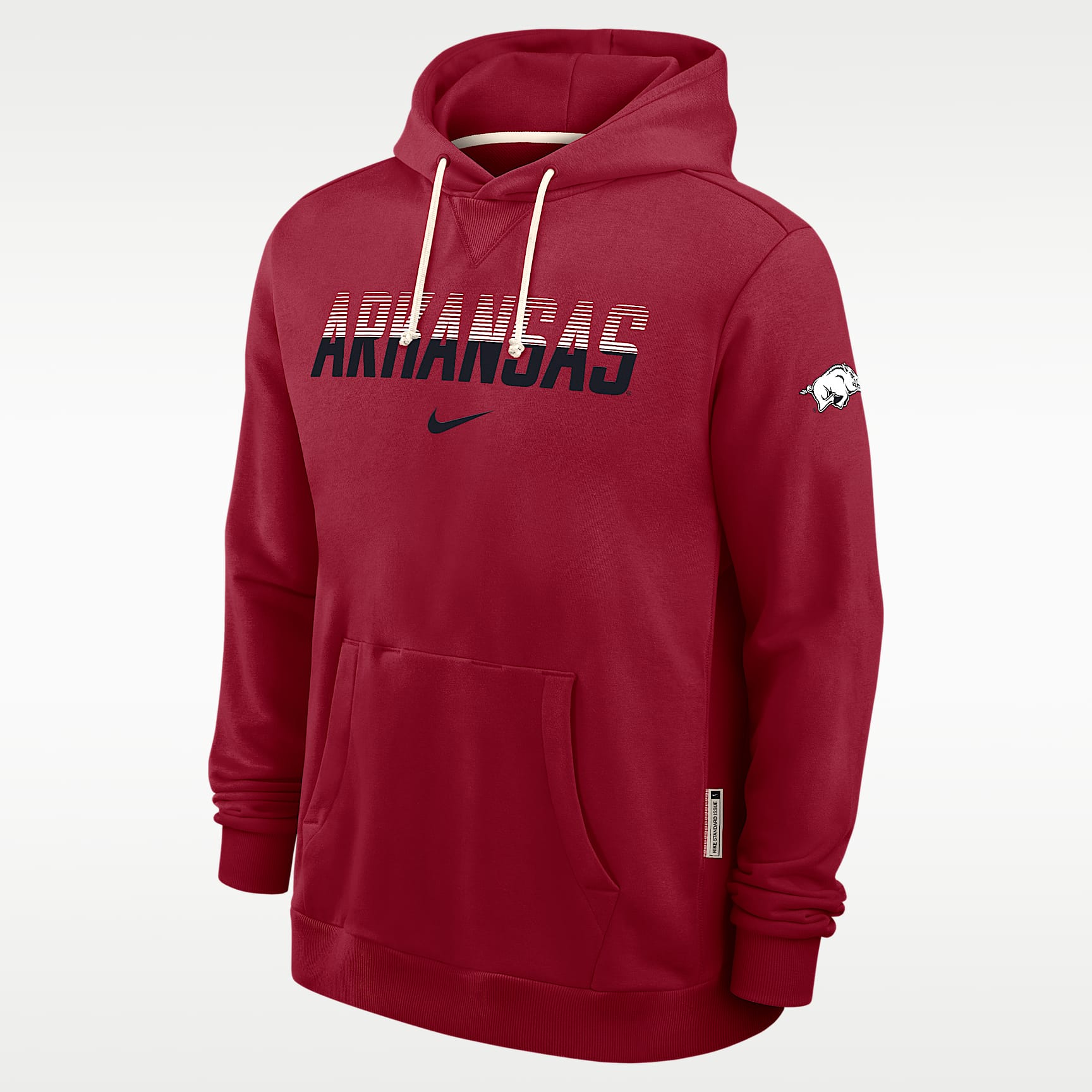 Arkansas Sideline Men's Nike Dri-FIT Pullover Hoodie