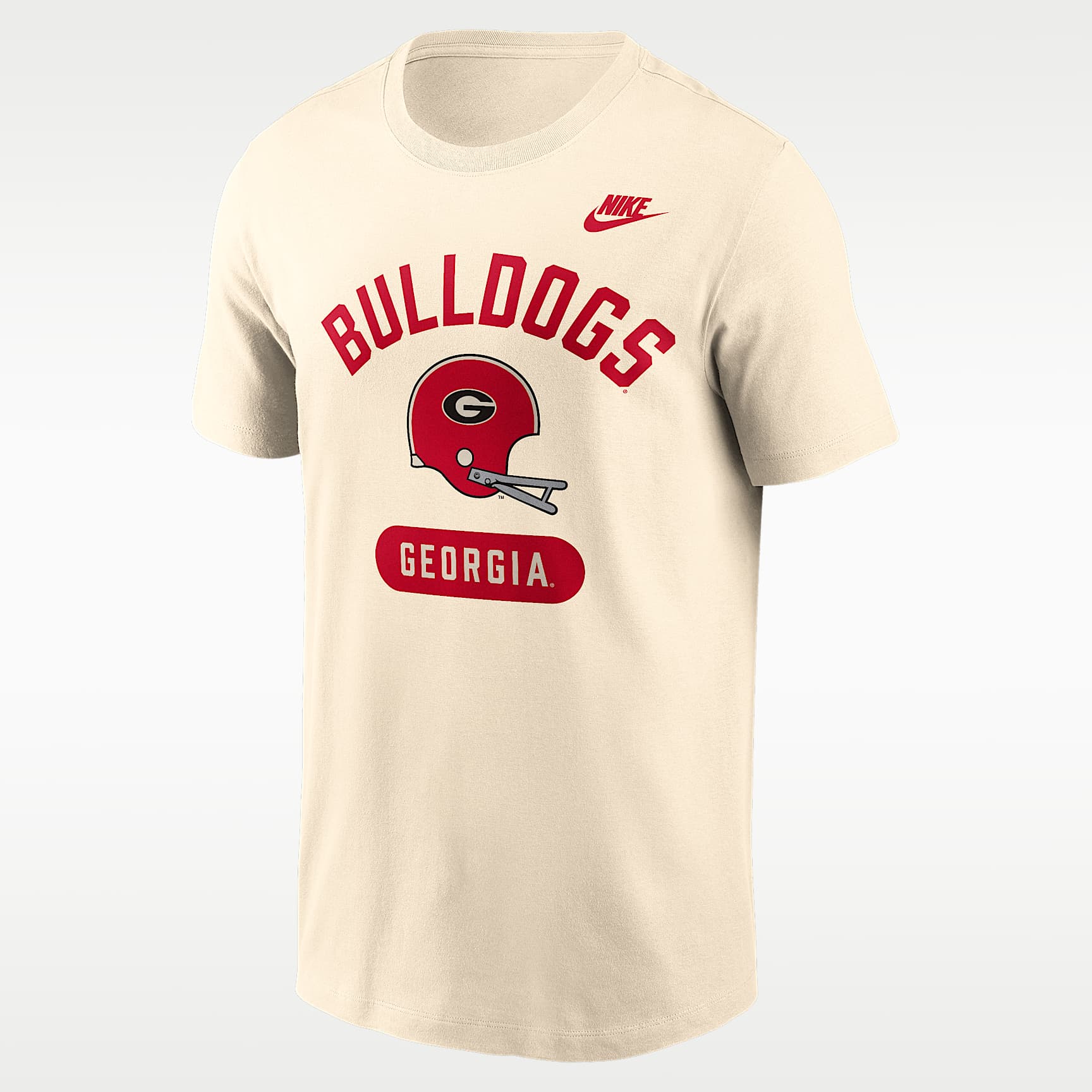 Georgia Legacy Arch Helmet Men's Nike College T-Shirt