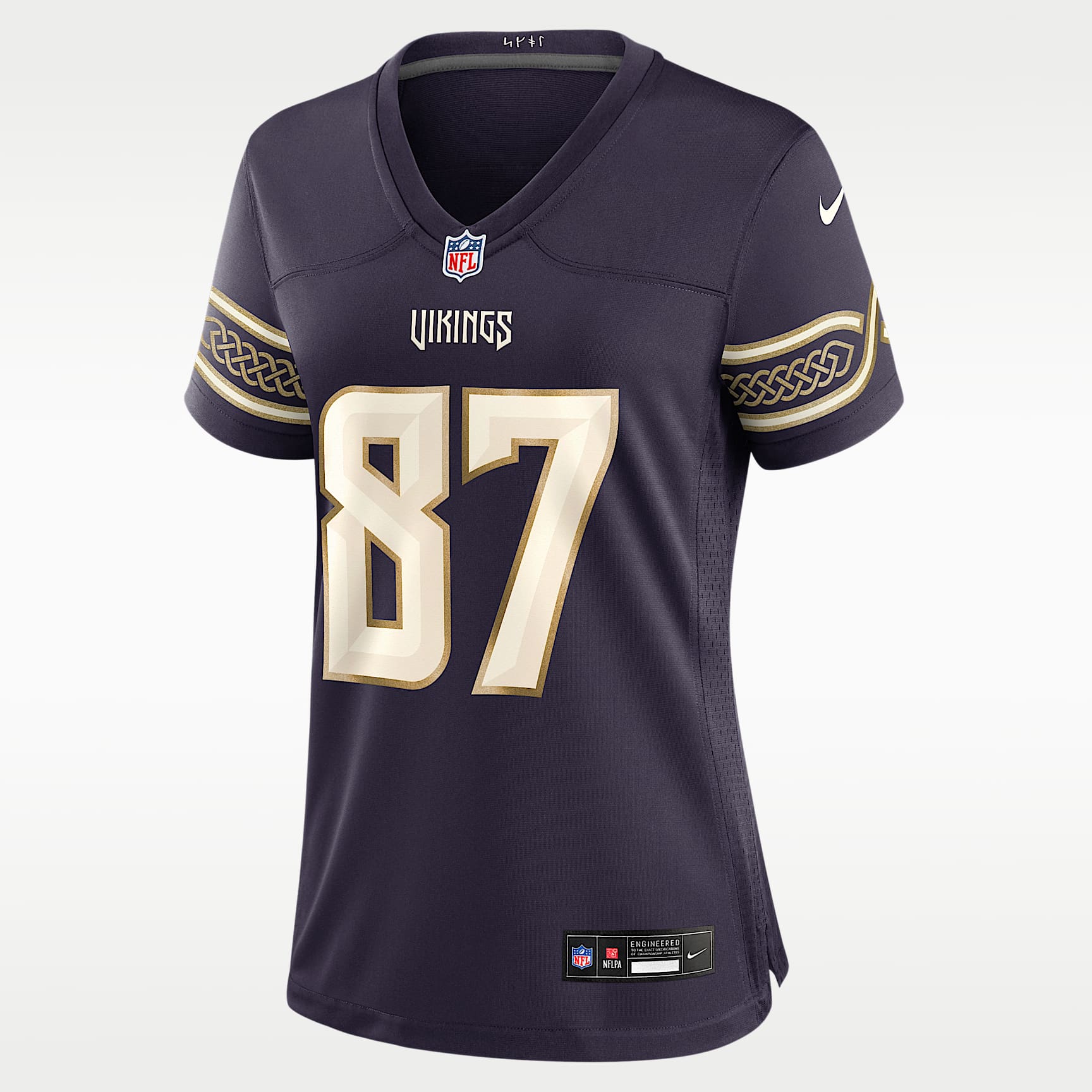 T.J. Hockenson Minnesota Vikings Rivalries Collection Women's Nike NFL Game Jersey