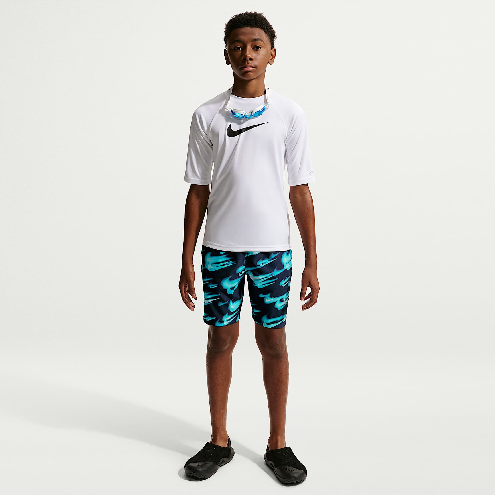 Nike Swim Breaker Big Kids' (Boys') 7" Boxer Volley Short