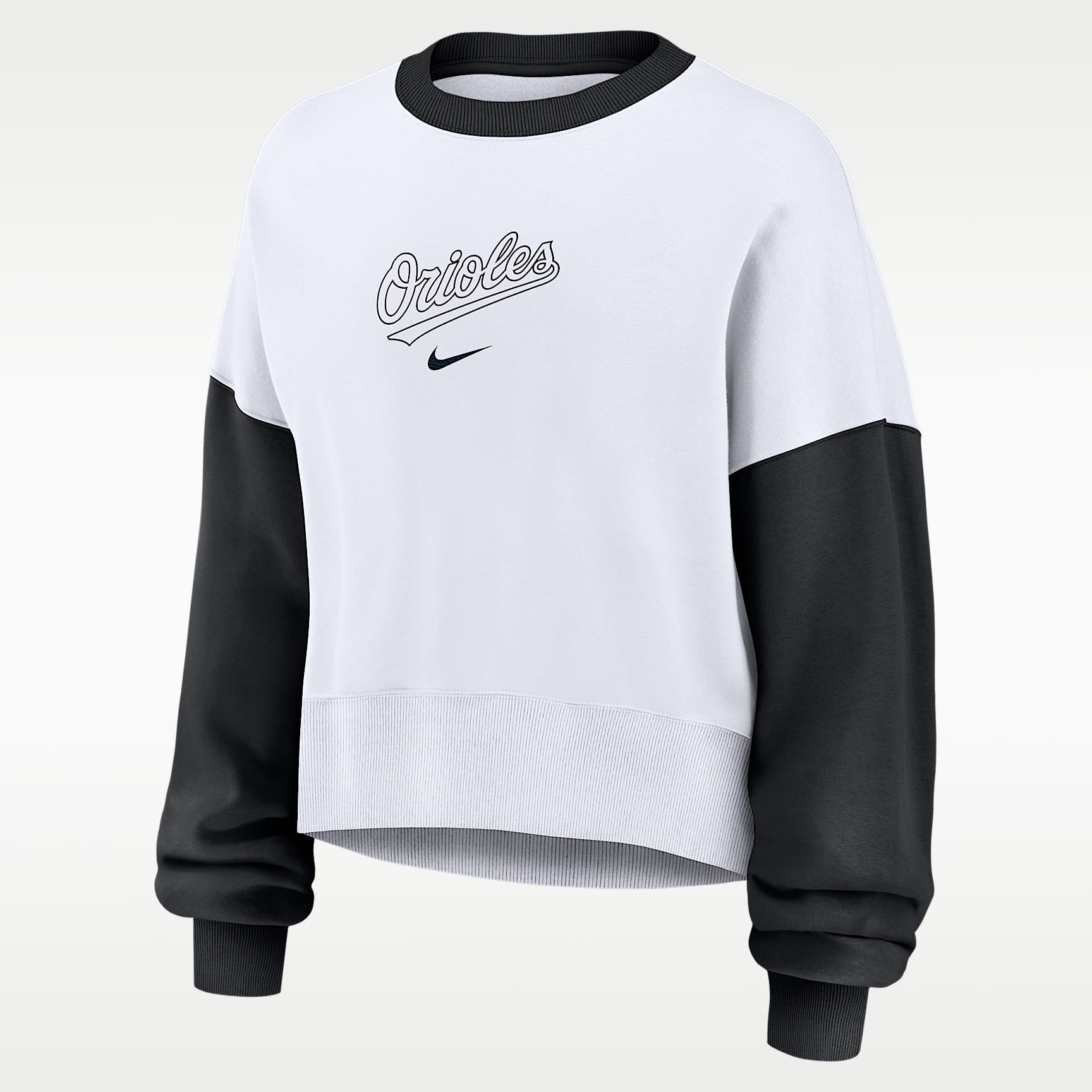Baltimore Orioles Primary Women's Nike MLB Pullover Crew