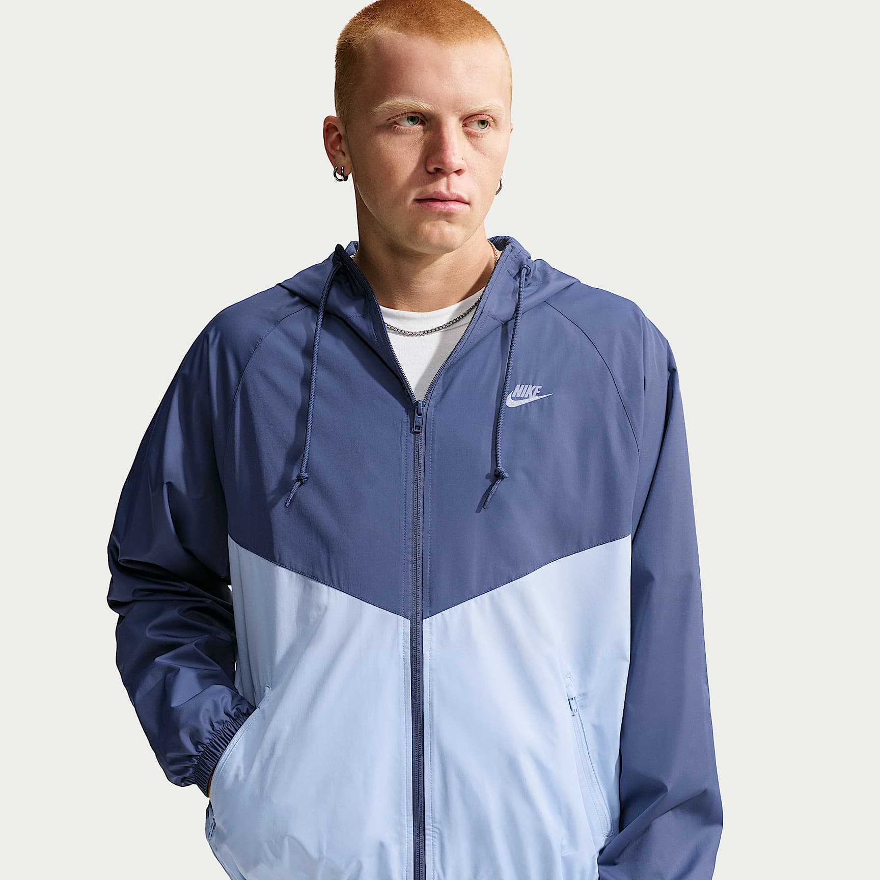 Chamarra forrada Nike Windrunner para hombre
