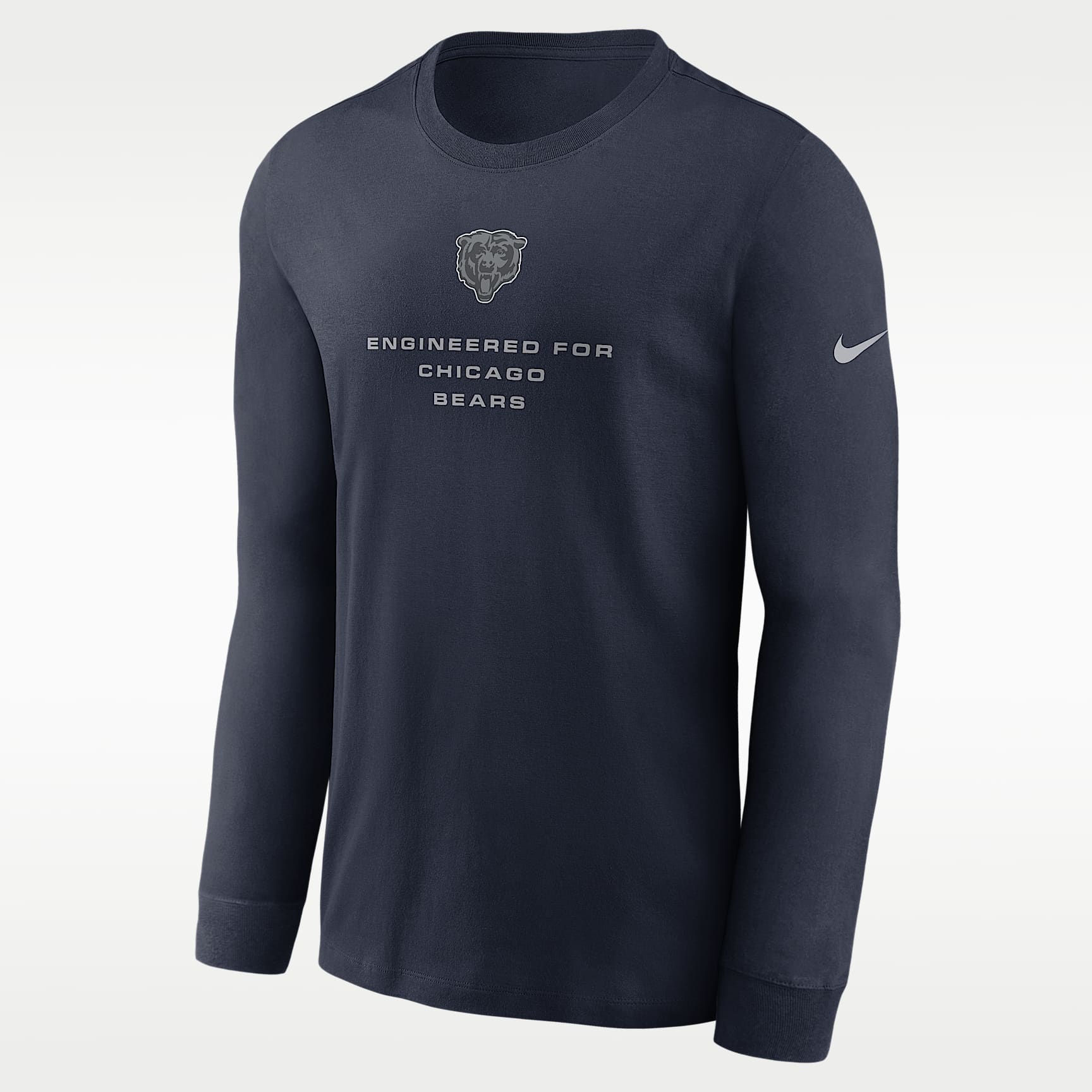 Chicago Bears Team Issue Men's Nike Dri-FIT NFL Long-Sleeve T-Shirt