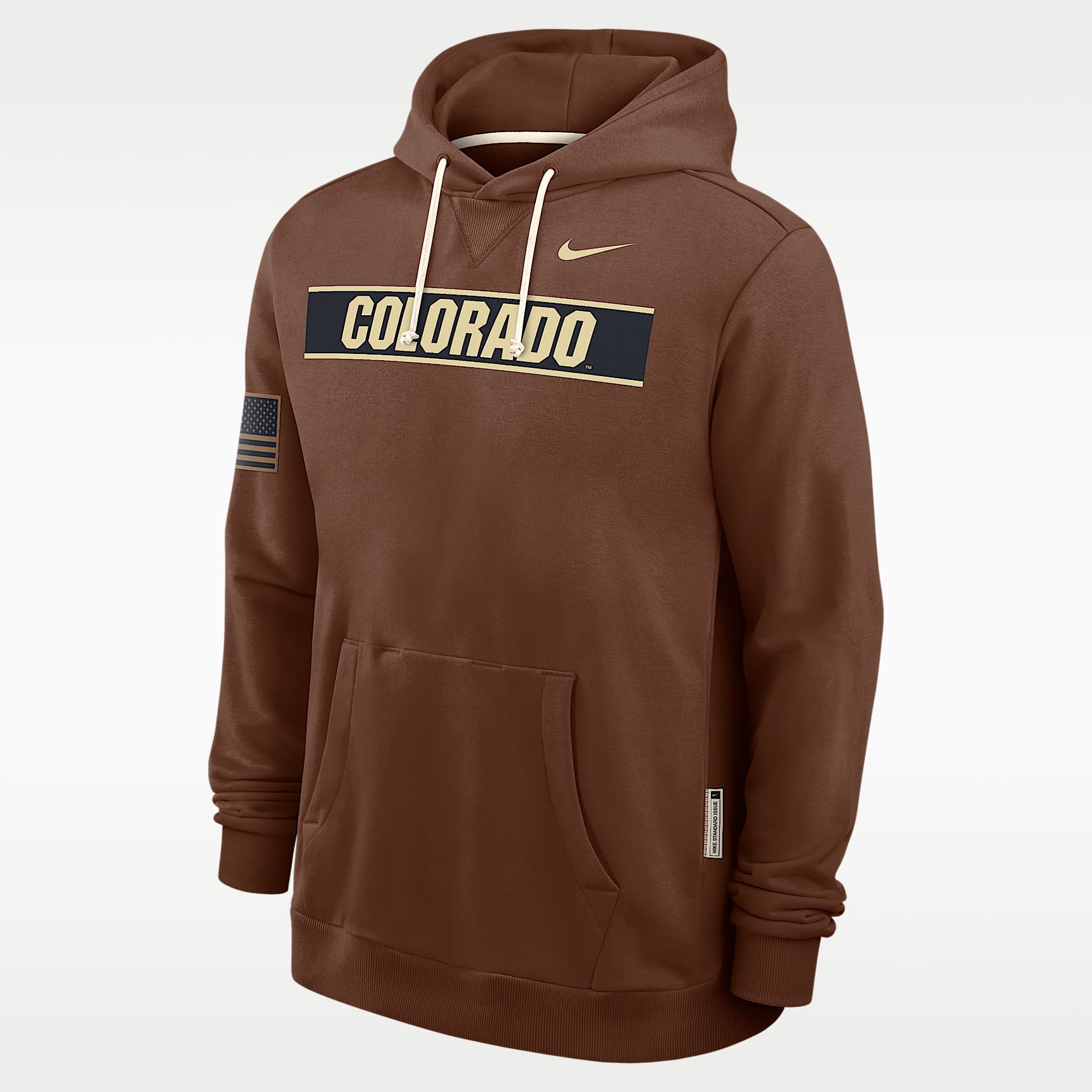 Colorado 2026 Military Appreciation Men's Nike Dri-FIT College Long-Sleeve Hooded Top
