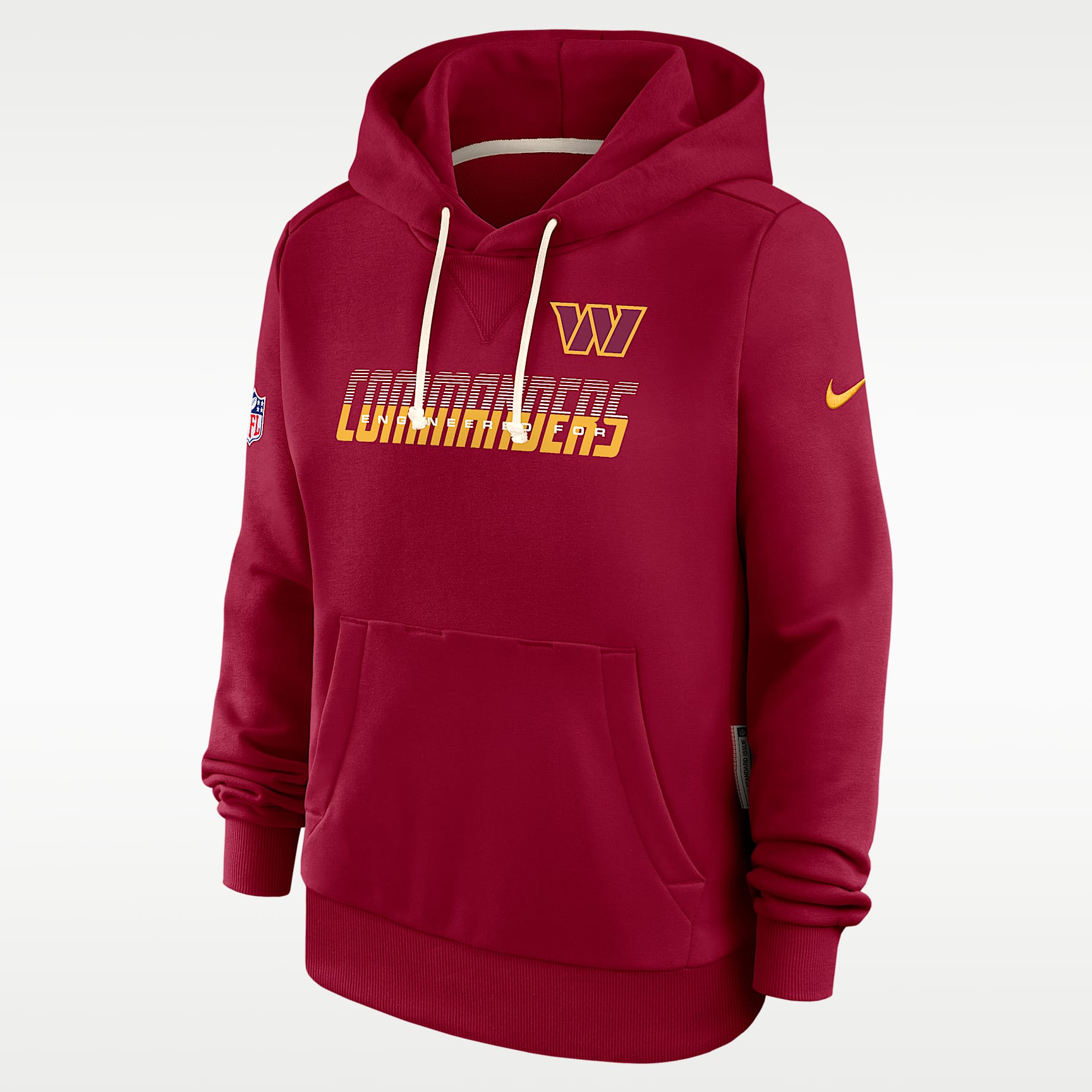 Washington Commanders Sideline Standard Issue Women's Nike Dri-FIT NFL Pullover Hoodie