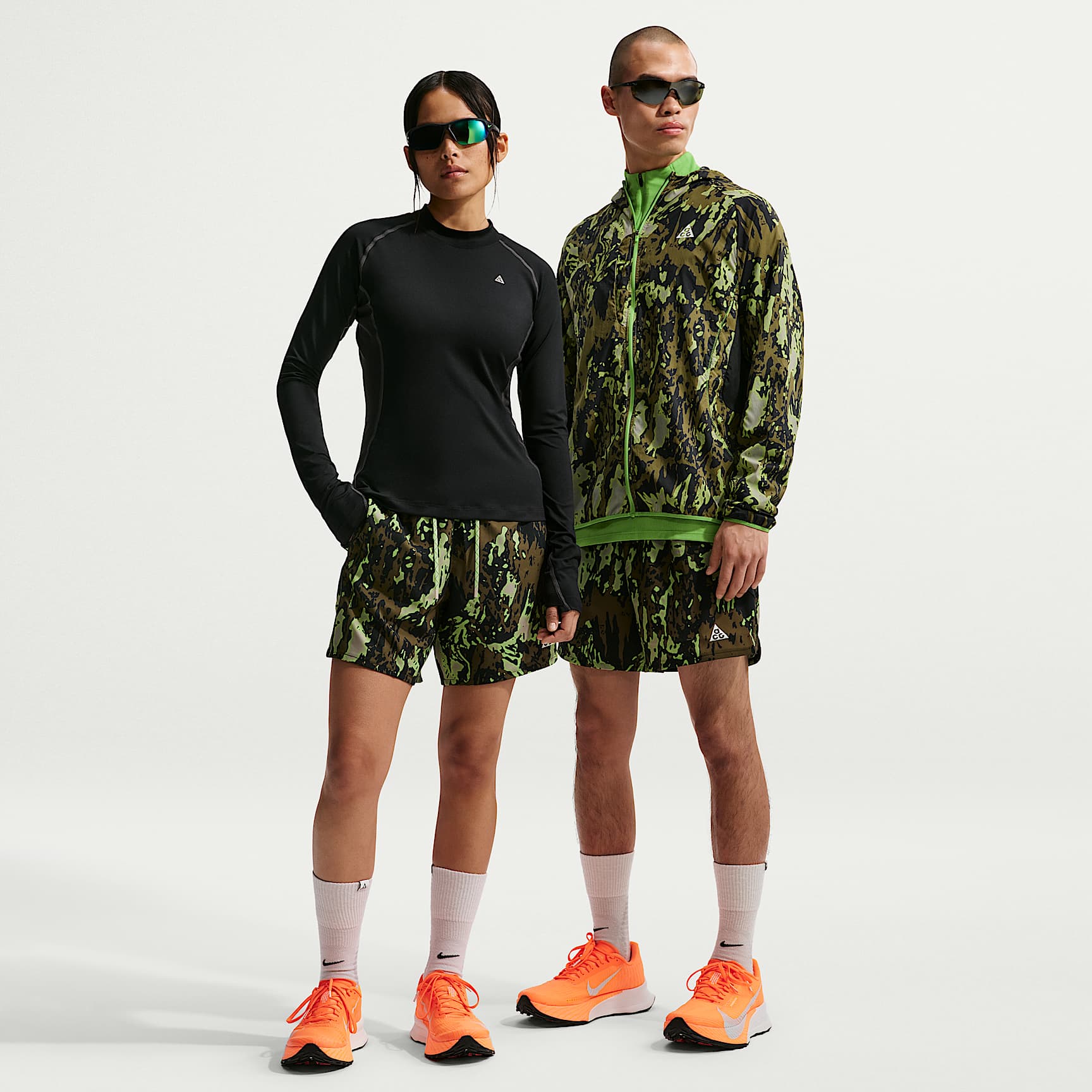 กางเกงวิ่งเทรลขาสั้น 6 นิ้วมีซับในผู้ชาย Dri-FIT Nike ACG