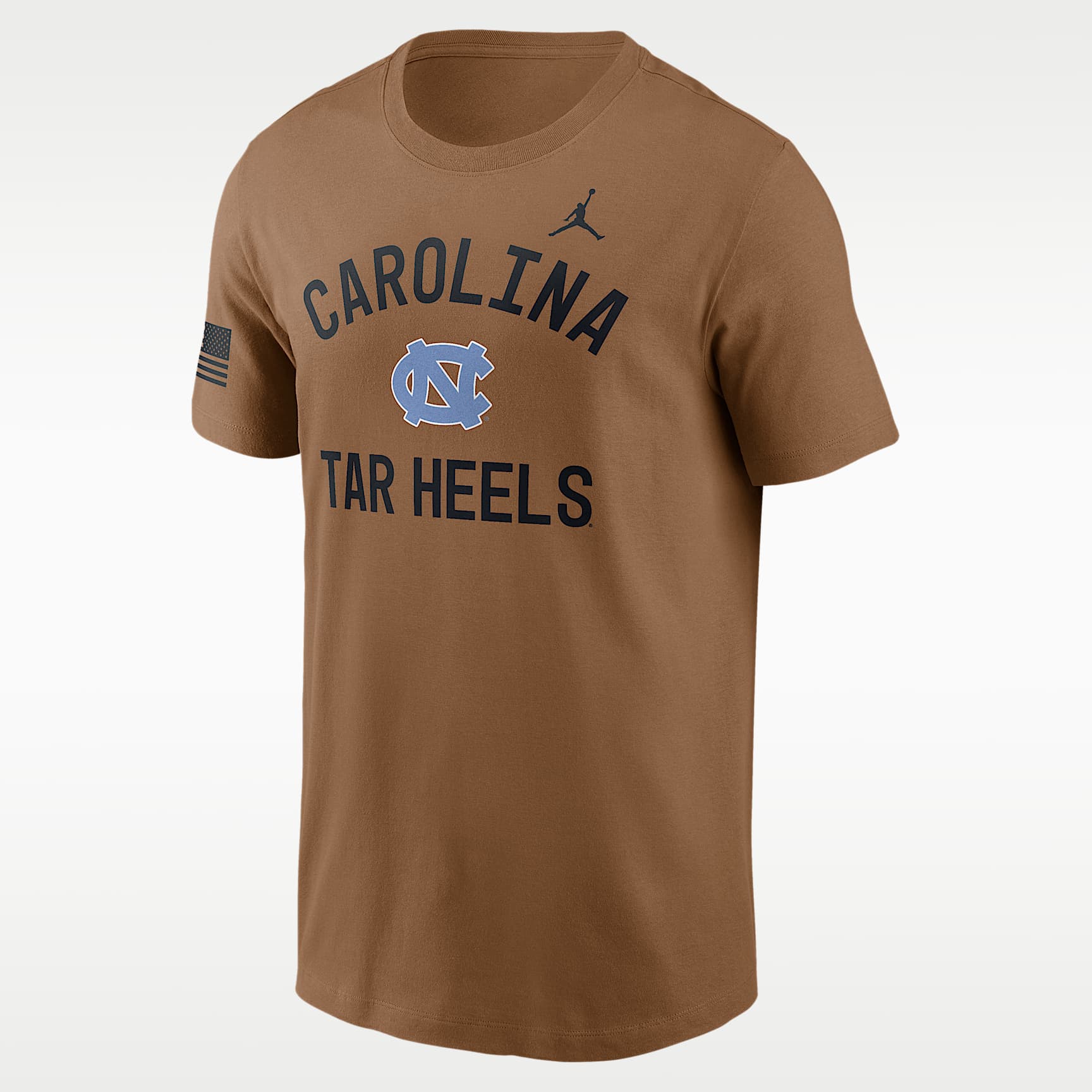 Playera universitaria marca Jordan Dri-FIT para hombre North Carolina Courtside