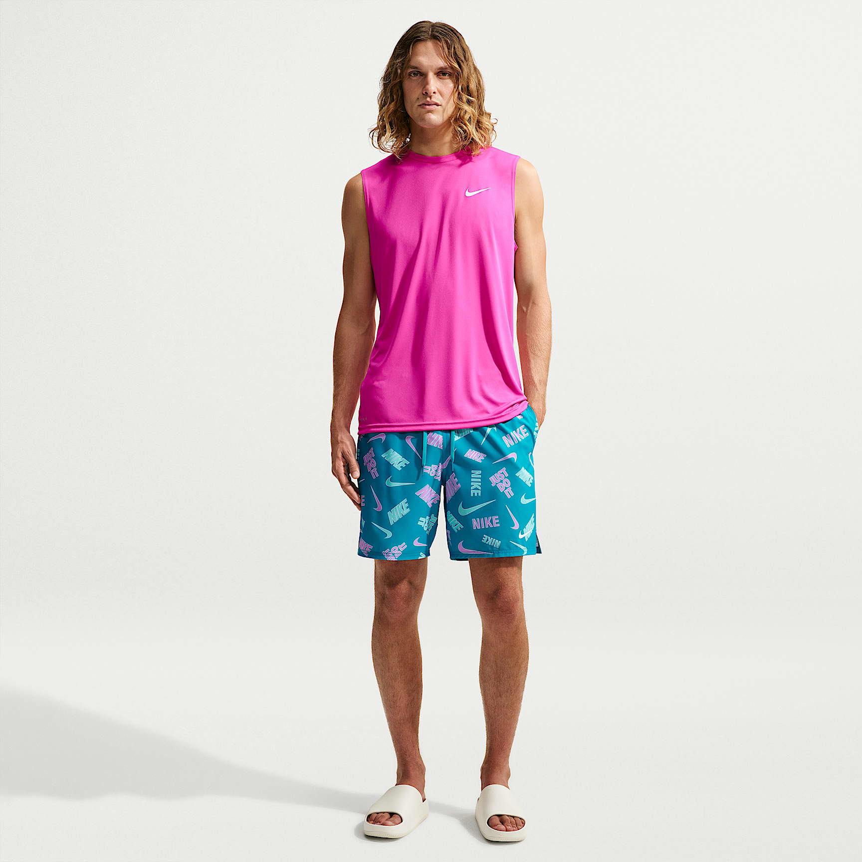Short Volley de 18 cm con forro de ropa interior para hombre Nike Swim Breaker