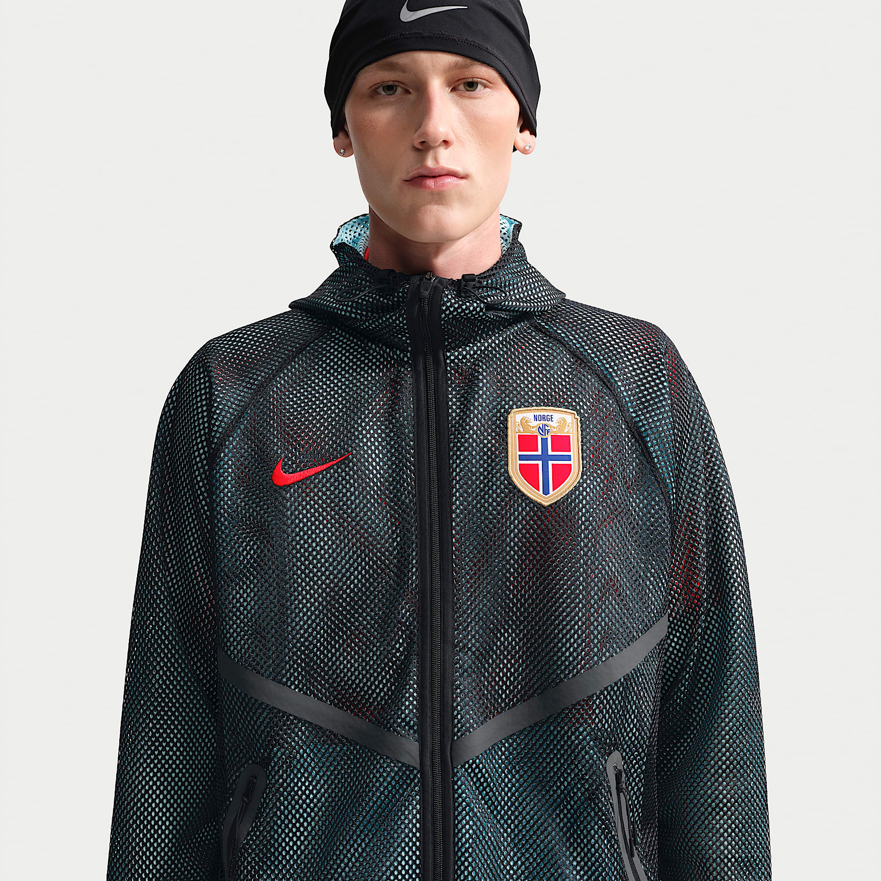 Veste de foot nationale Nike Dri-FIT Norvège pour homme