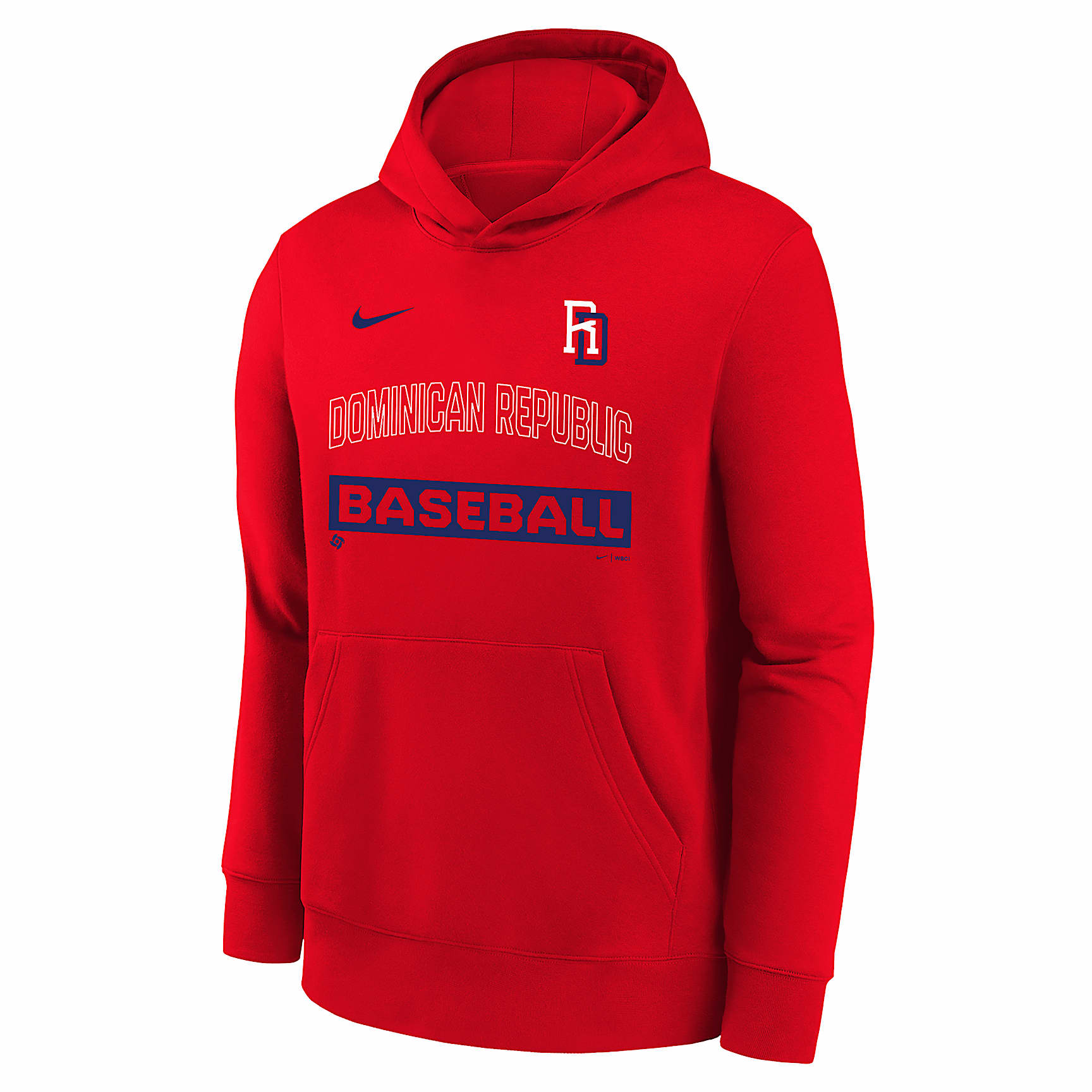 Dominican Republic National Baseball Team 2026 World Baseball Classic Club Youth Nike Pullover Hoodie