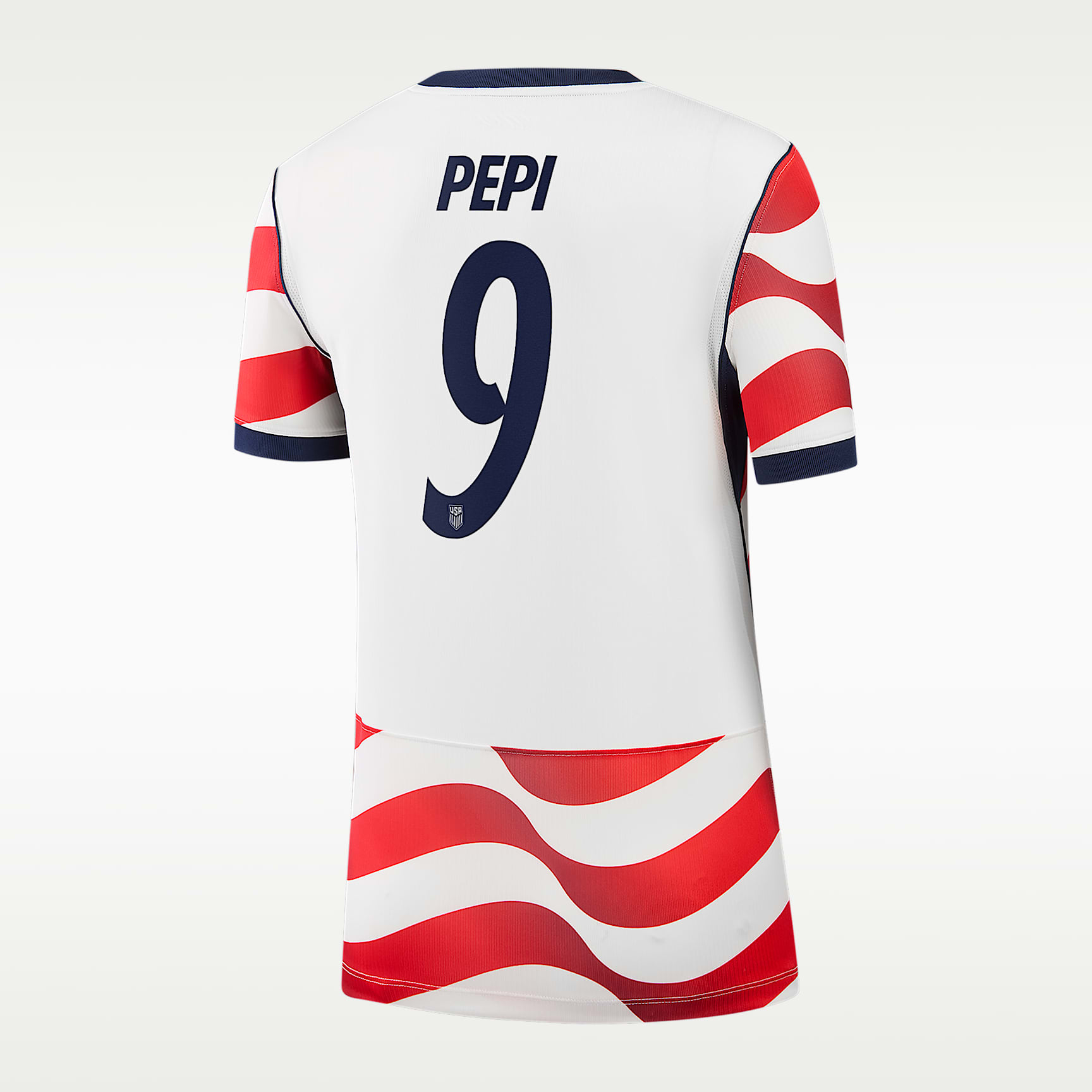 Ricardo Pepi USMNT 2026 Stadium Home Women's Nike Dri-FIT Soccer Jersey