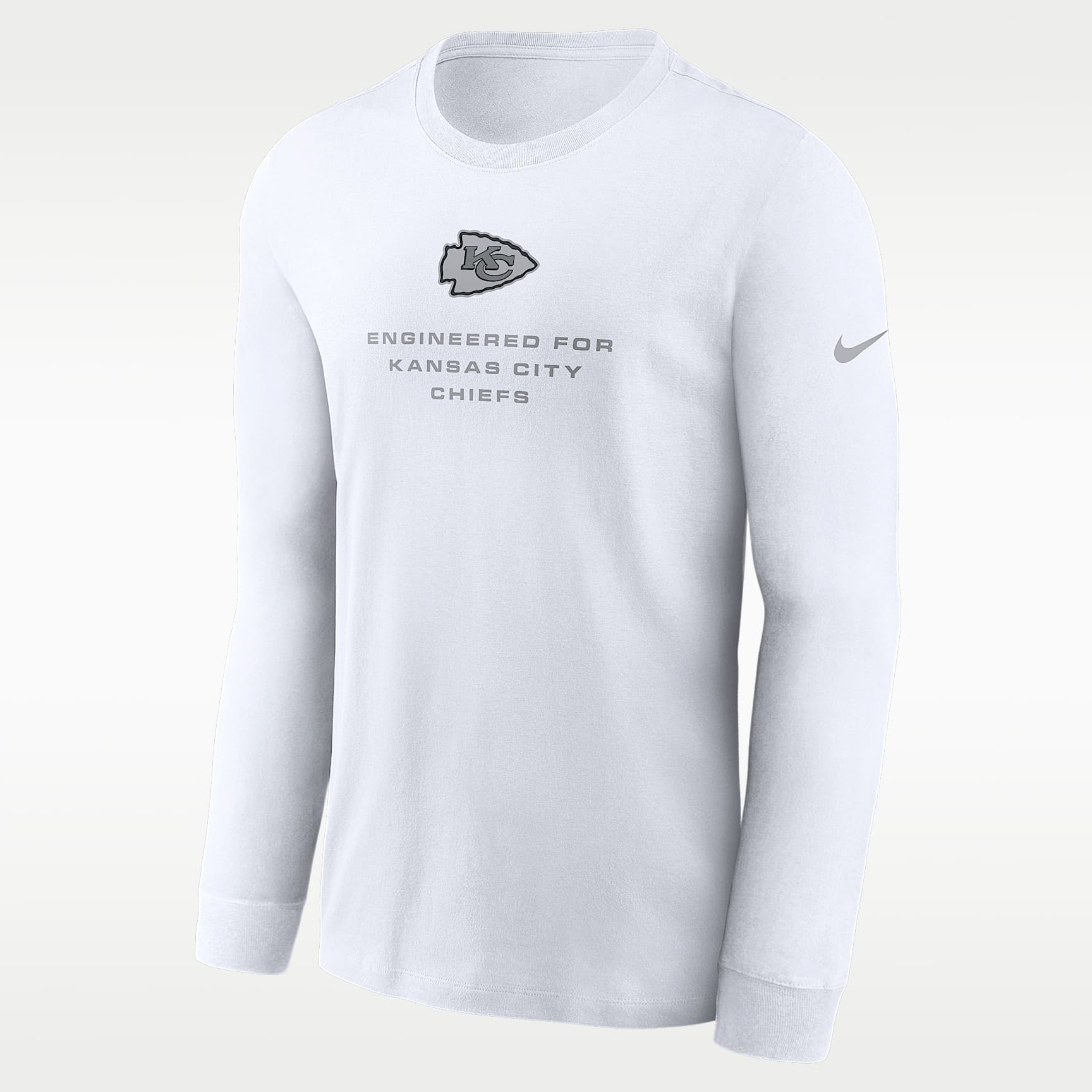Kansas City Chiefs Team Issue Men's Nike Dri-FIT NFL Long-Sleeve T-Shirt