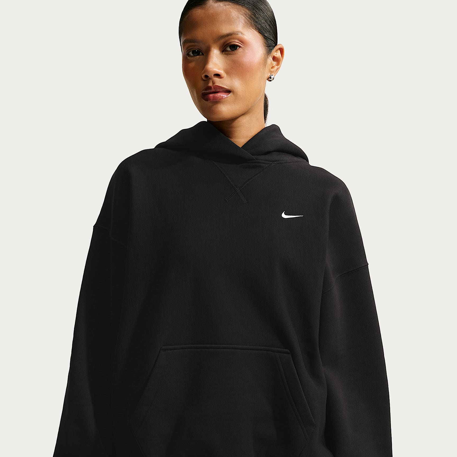 Nike Studio Fleece Heavyweight Sudadera oversize con capucha - Mujer