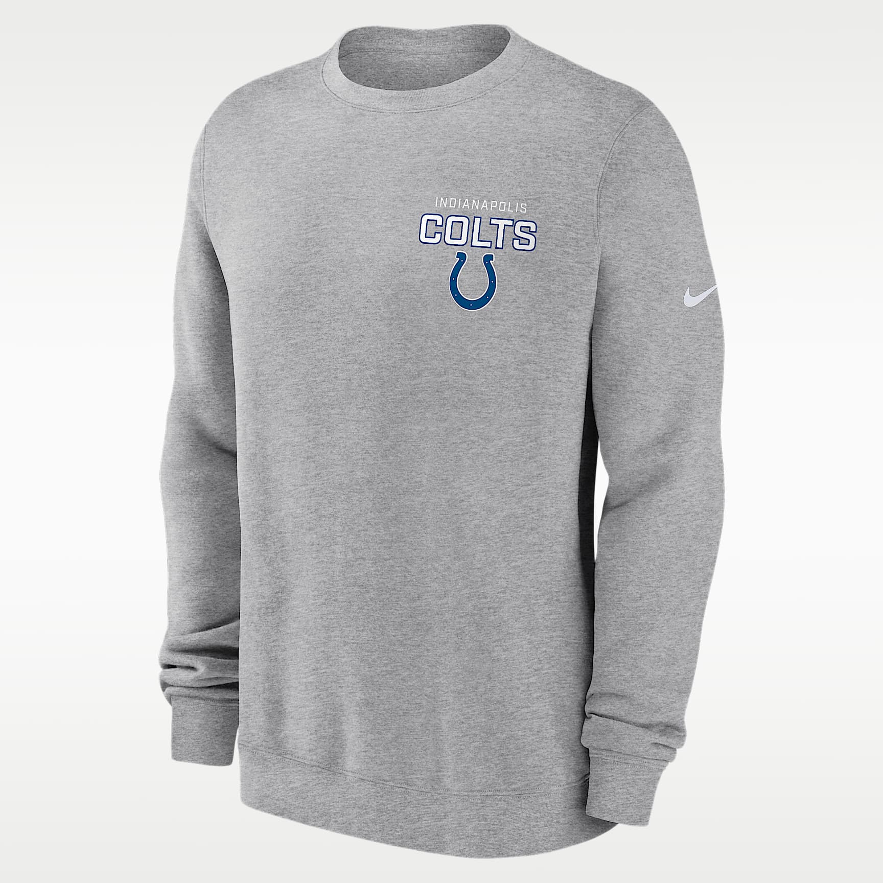 Indianapolis Colts Draw Block Club Men's Nike NFL Pullover Crew