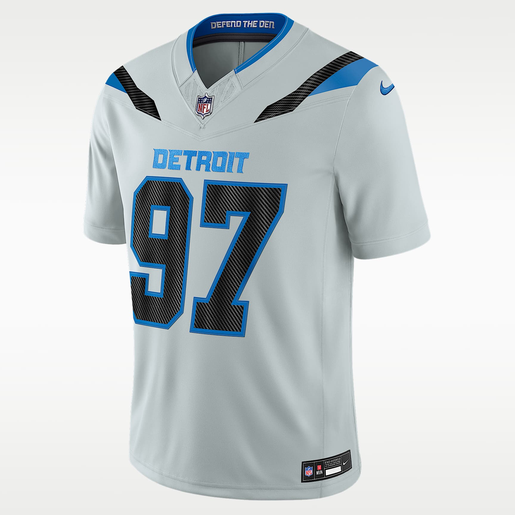 Aidan Hutchinson Detroit Lions Rivalries Collection Men's Nike Dri-FIT NFL Limited Jersey