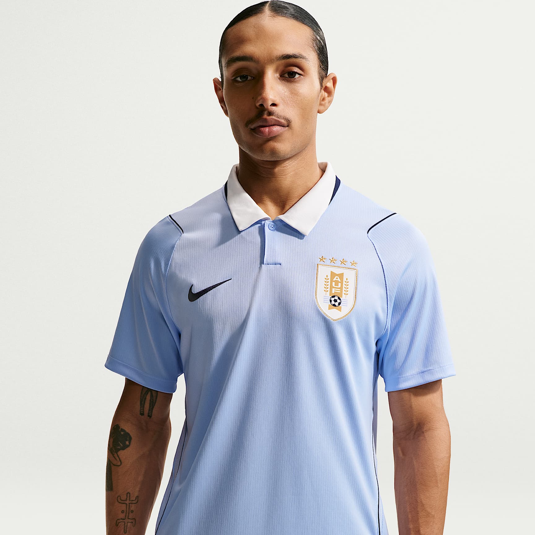 Fotbollströja Uruguay 2026 Stadium Nike Dri-FIT Replica (hemmaställ) för män
