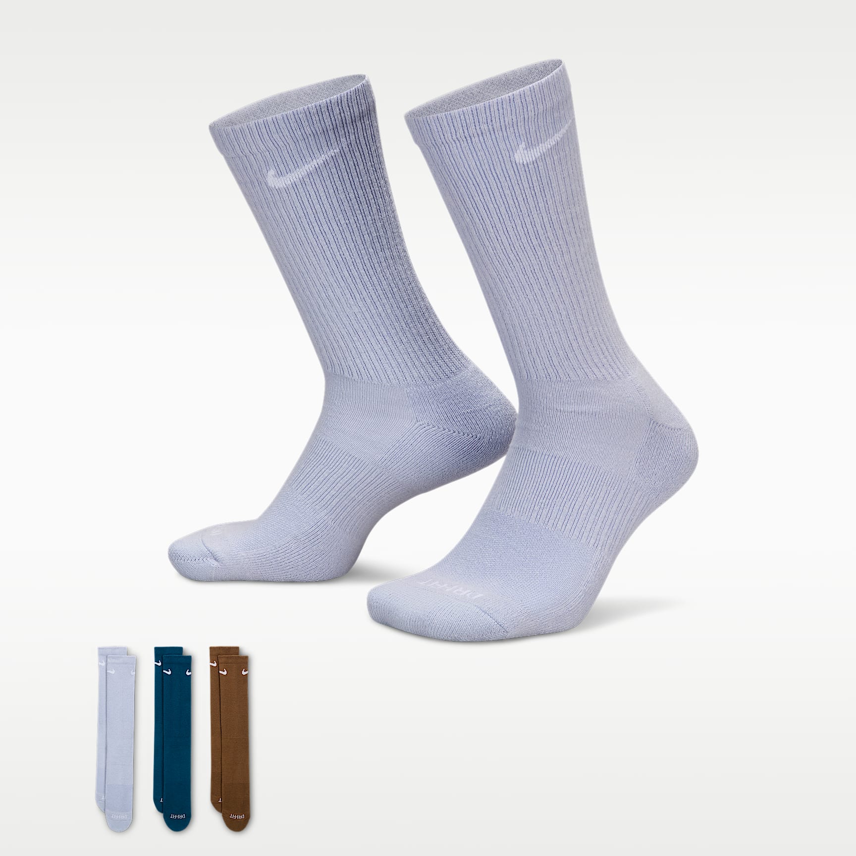 Nike Everyday Plus Cushioned Training Crew Socks (3 Pairs)