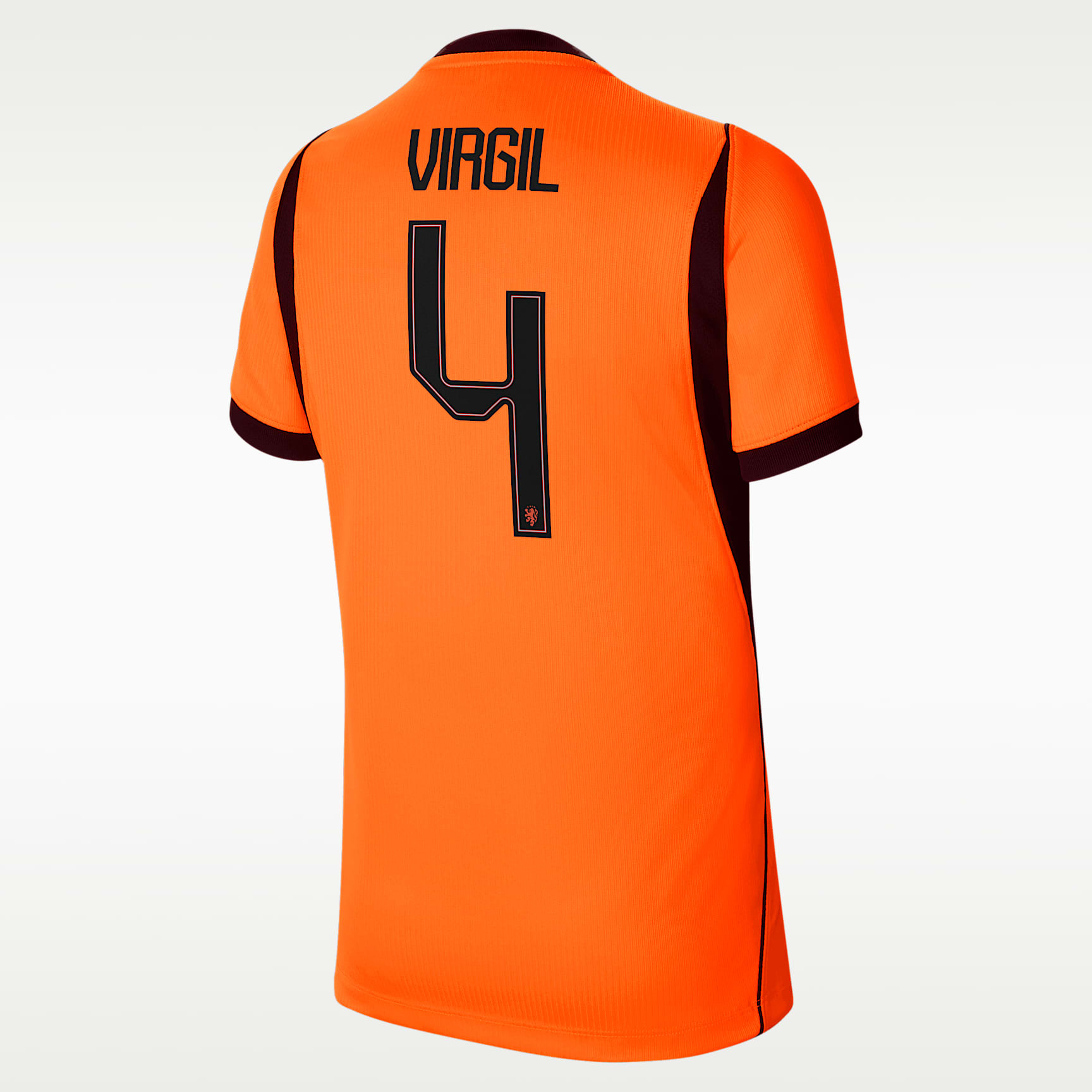 Virgil van Dijk Netherlands National Team 2026 Stadium Home Big Kids' Nike Dri-FIT Soccer Jersey