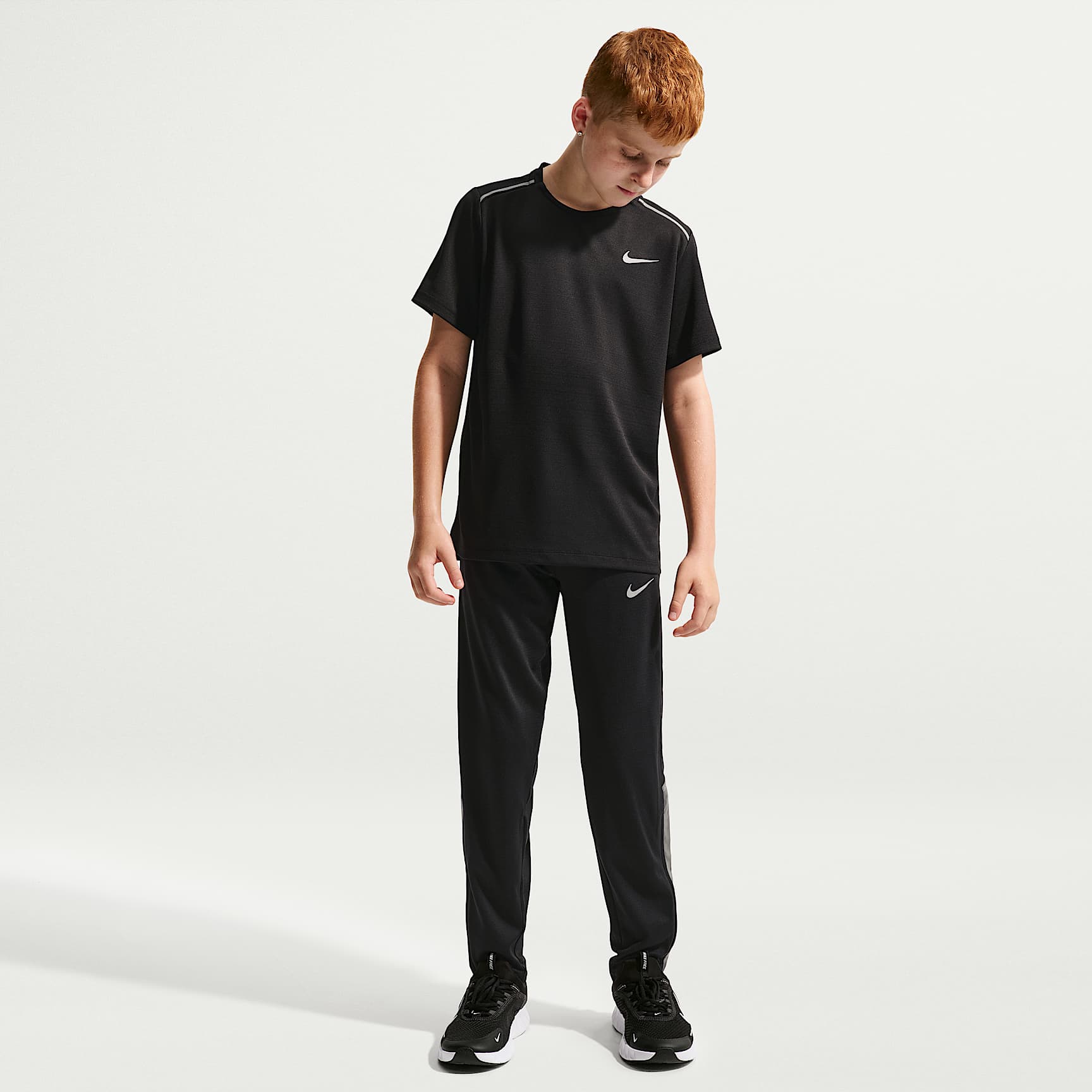 Pantalon de running en maille Nike Miler pour pré-ado (garçon)
