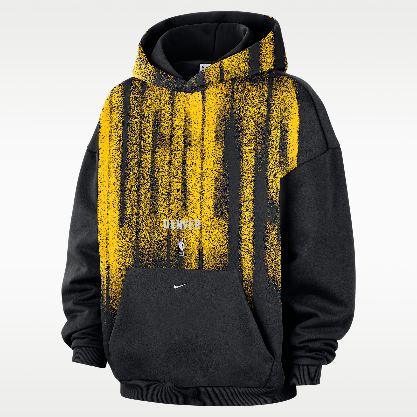 Denver Nuggets Standard Issue Men's Therma-FIT Fleece Basketball Hoodie