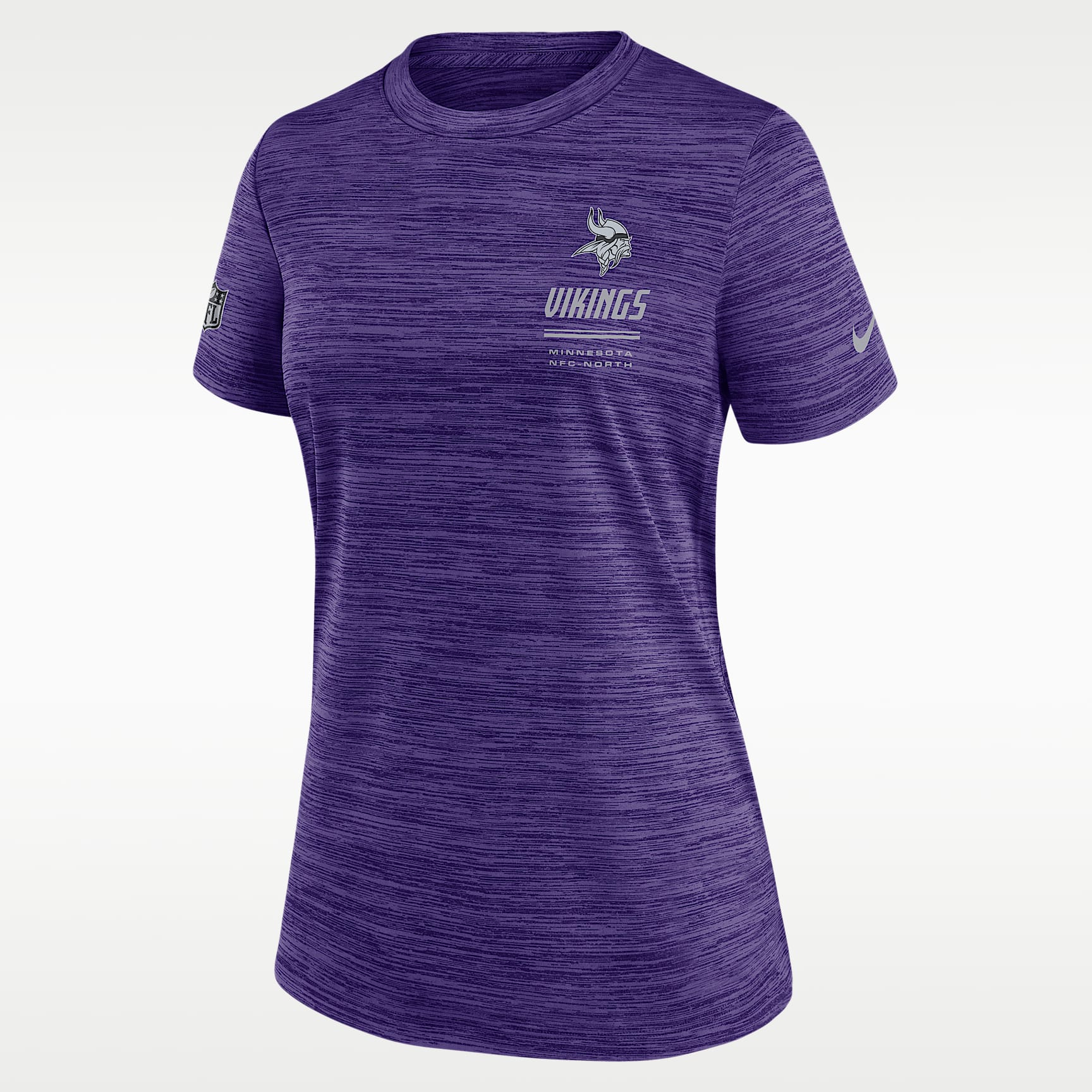 Minnesota Vikings Sideline Velocity Women's Nike Dri-FIT NFL T-Shirt