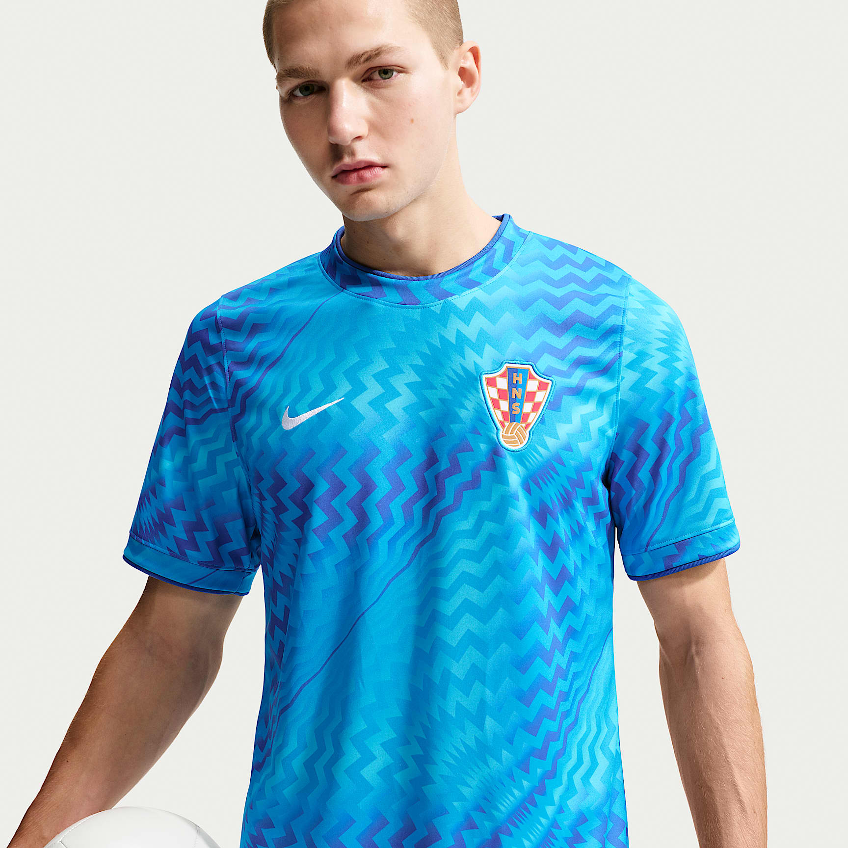 Croatia 2026 Pre-Match Men's Nike Dri-FIT Football Pre-Match Short-Sleeve Top