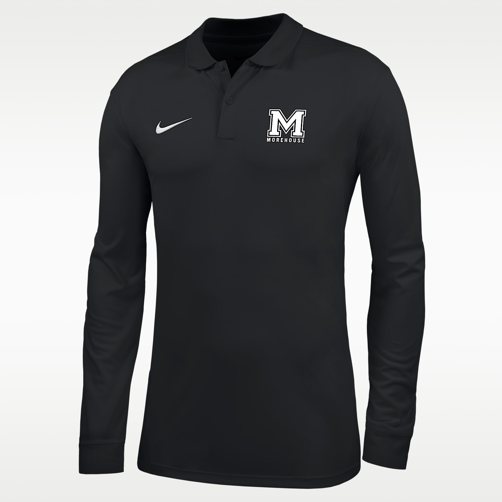 Nike College (Morehouse College) Men's Dri-FIT Long-Sleeve Polo