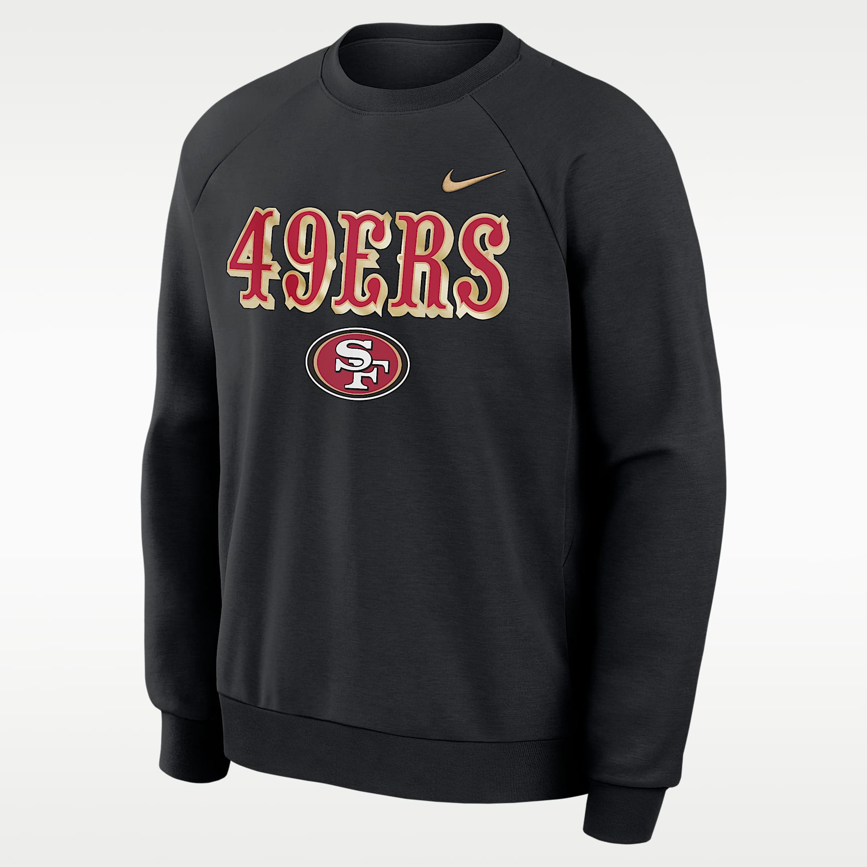 San Francisco 49ers Rivalries Collection Primary Men's Nike Dri-FIT NFL Pullover Crew