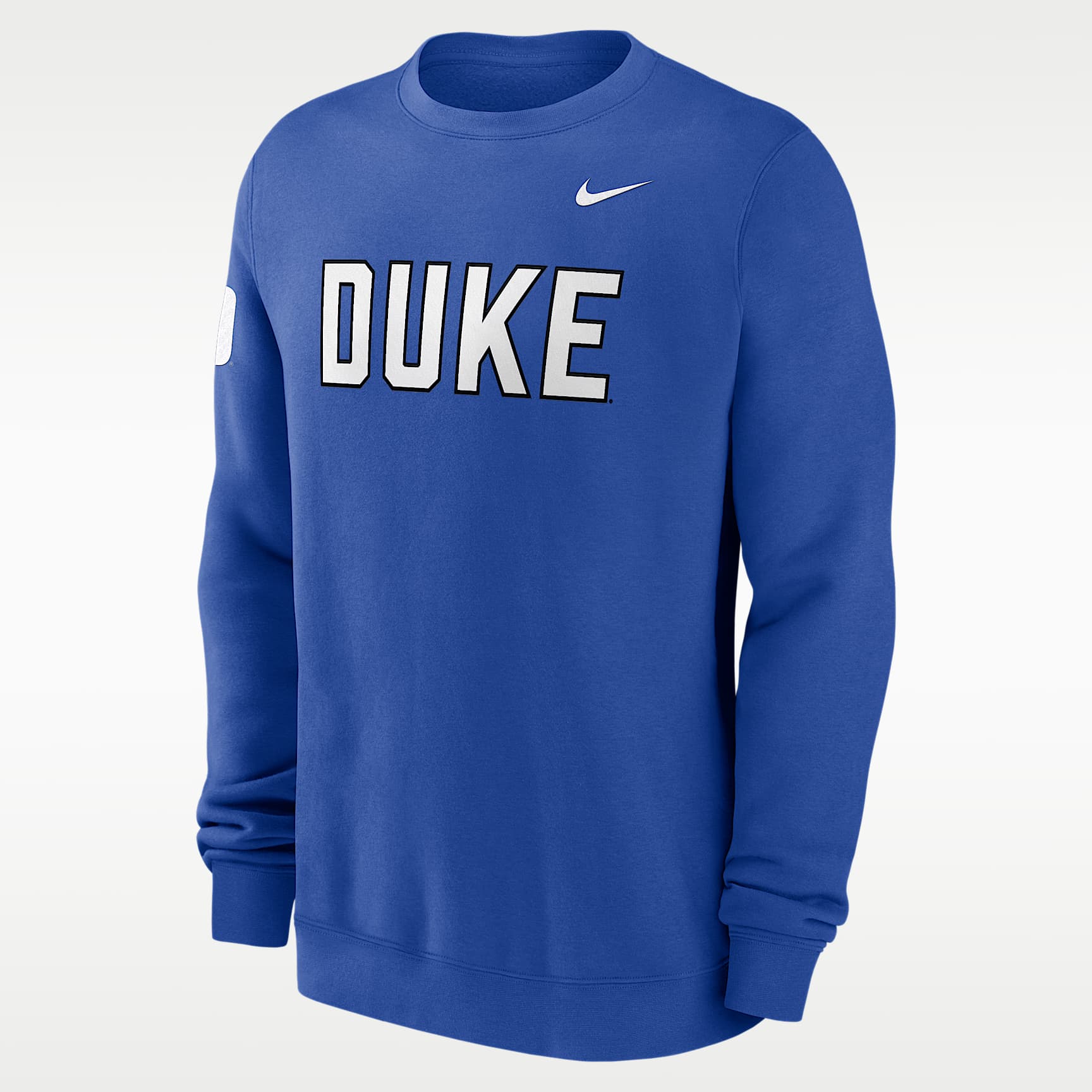 Duke Sideline Club Men's Nike College Pullover Crew