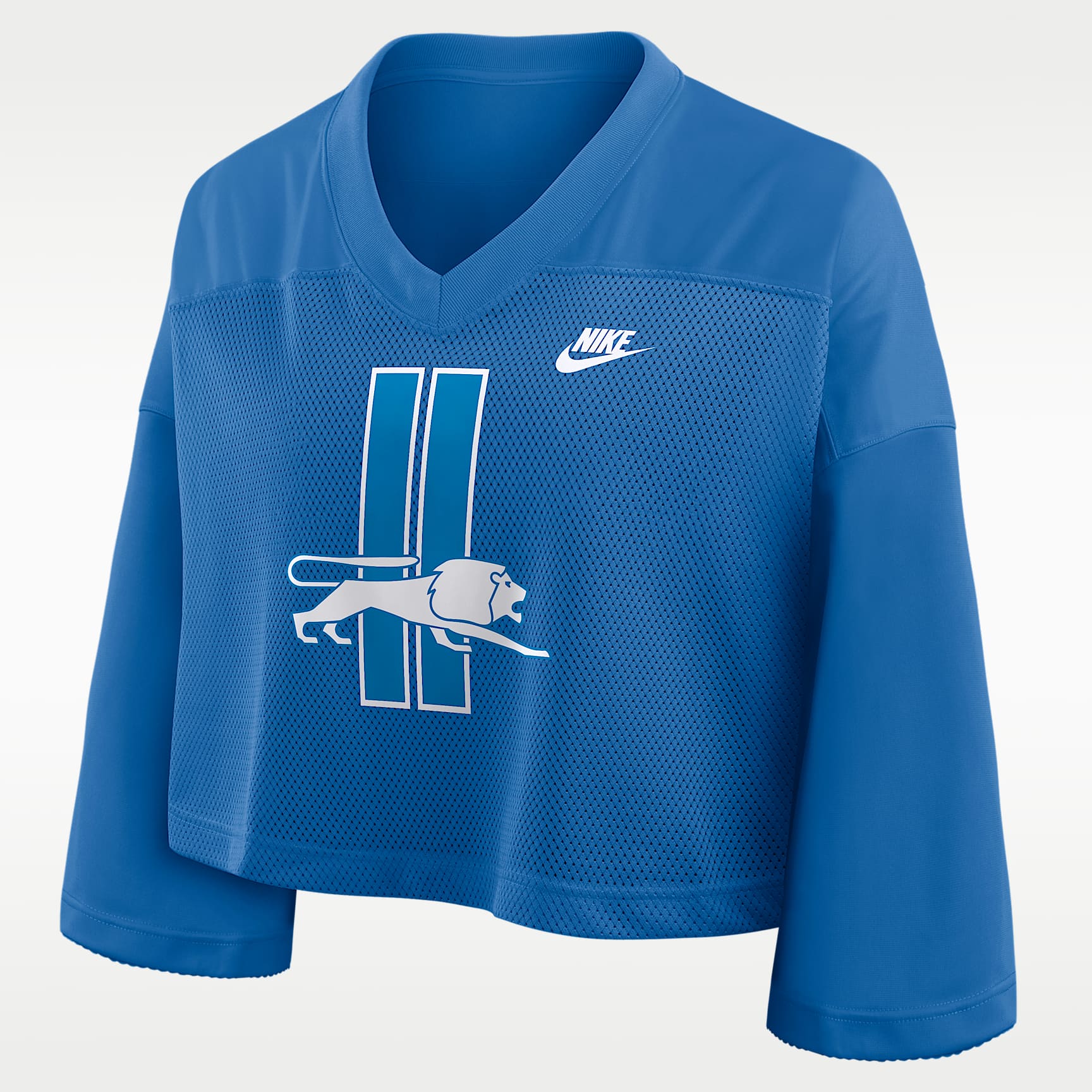 Detroit Lions Rewind Fashion Women's Nike Dri-FIT NFL Cropped Jersey