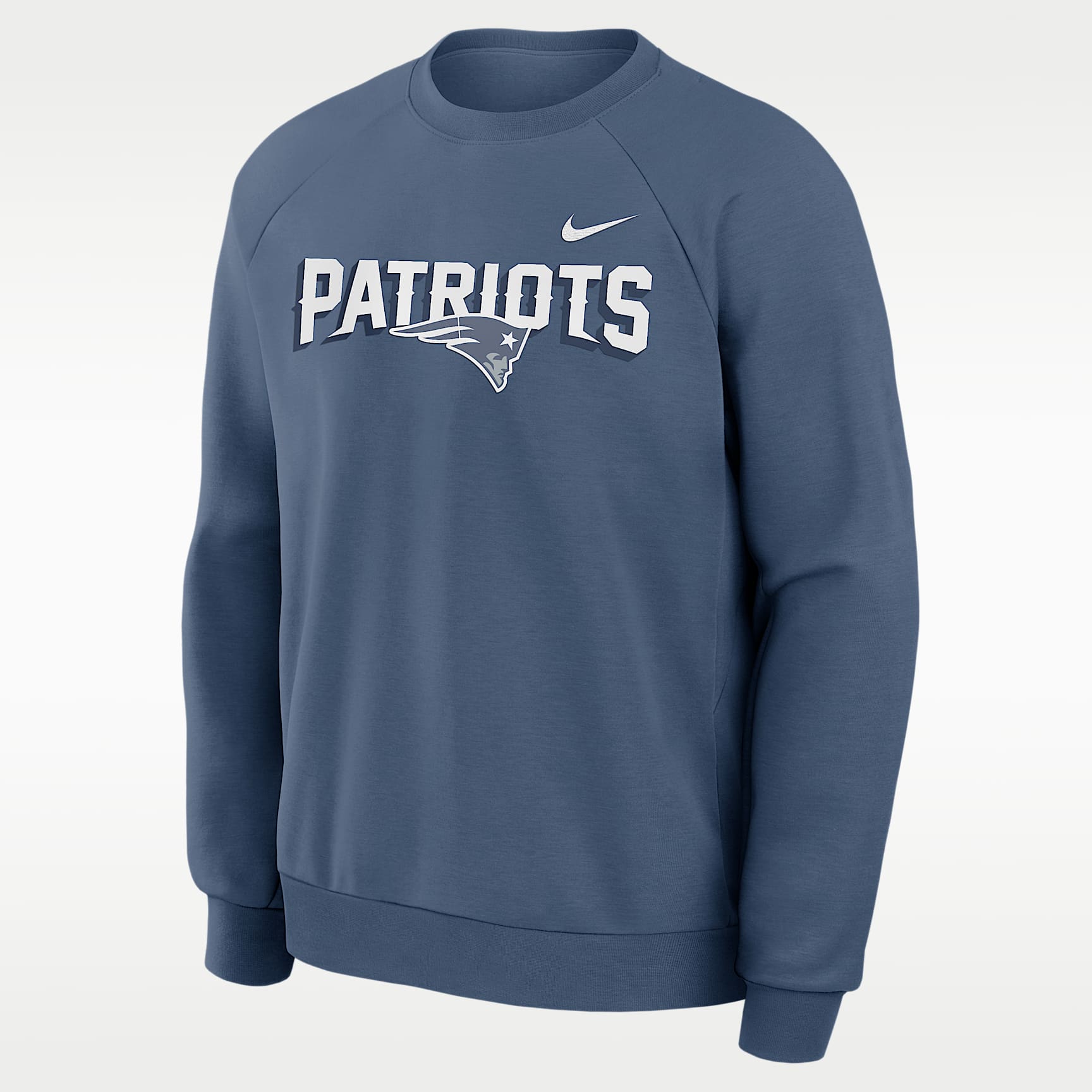 New England Patriots Rivalries Collection Primary Men's Nike Dri-FIT NFL Pullover Crew