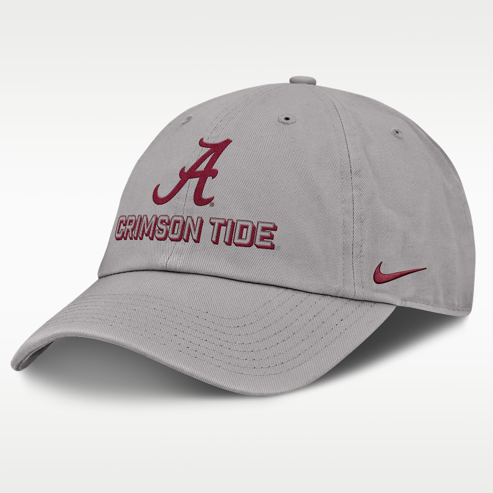 Gorra universitaria Nike ajustable para hombre Alabama On-Field Club Gameday