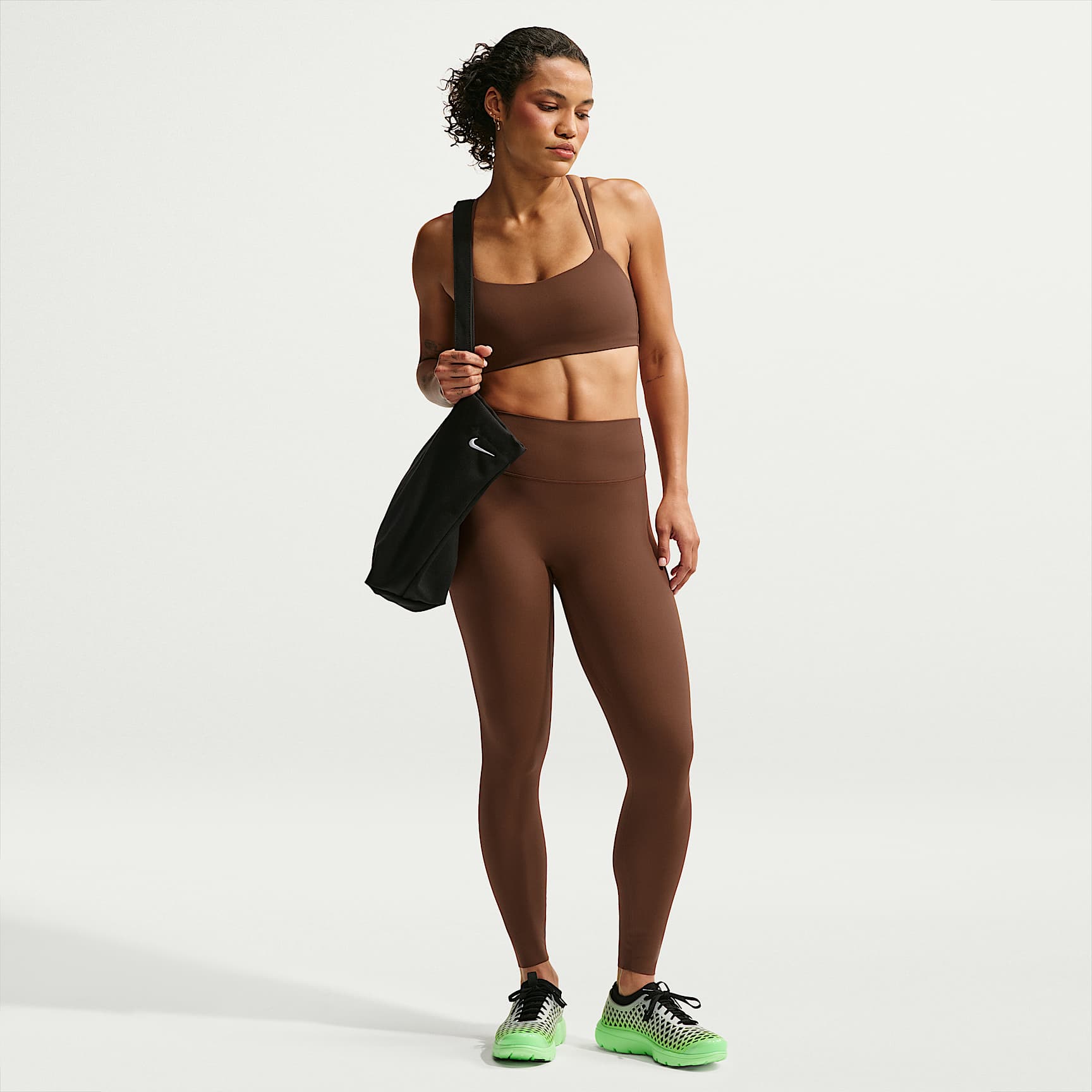 Nike Zenvy Women's High-Waisted Full-Length Leggings with No Front Seam