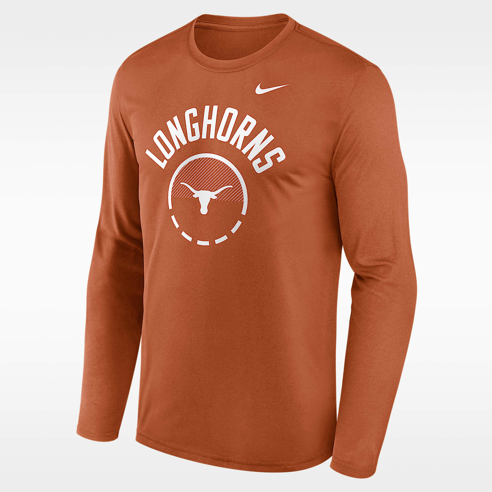 Texas Courtside Men's Nike Dri-FIT College Long-Sleeve T-Shirt