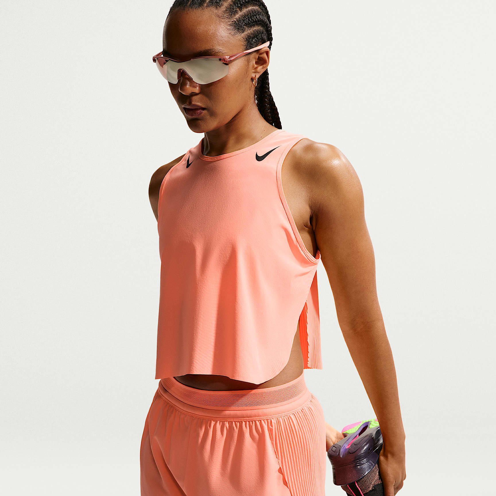 Nike AeroSwift Women's Dri-FIT ADV Cropped Running Tank Top