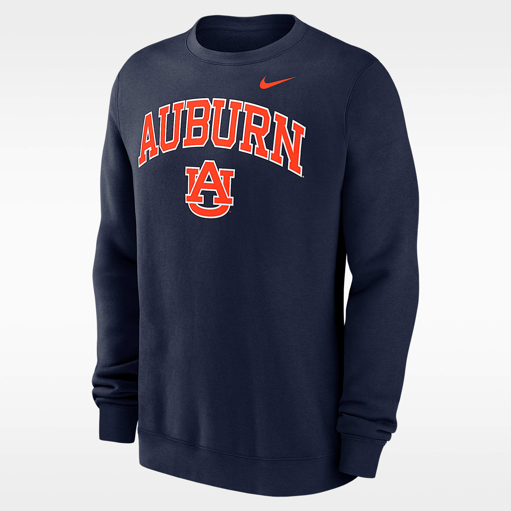 Auburn Arch Men's Nike College Pullover Crew