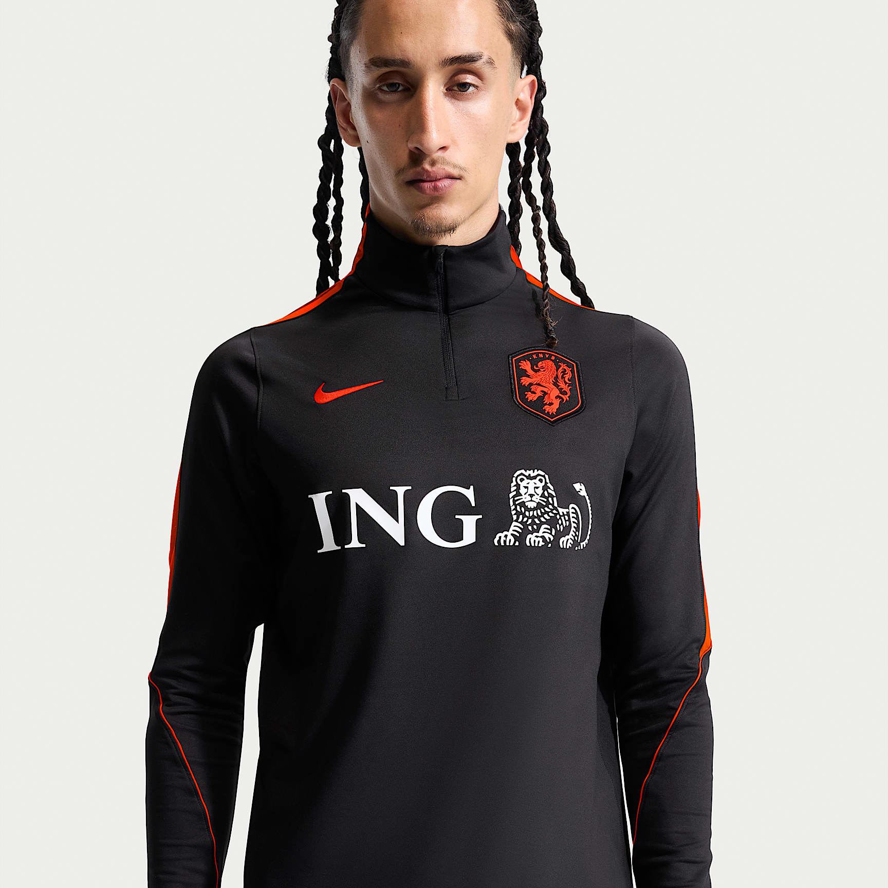 Nederland Strike Nike Dri-FIT voetbaltrainingstop voor heren