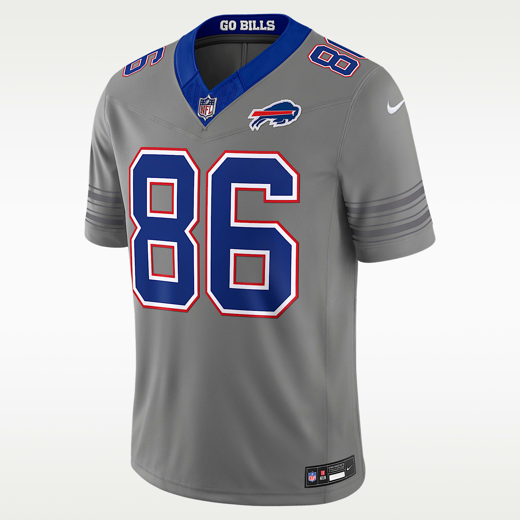 Dalton Kincaid Buffalo Bills Men's Nike Dri-FIT NFL Limited Jersey