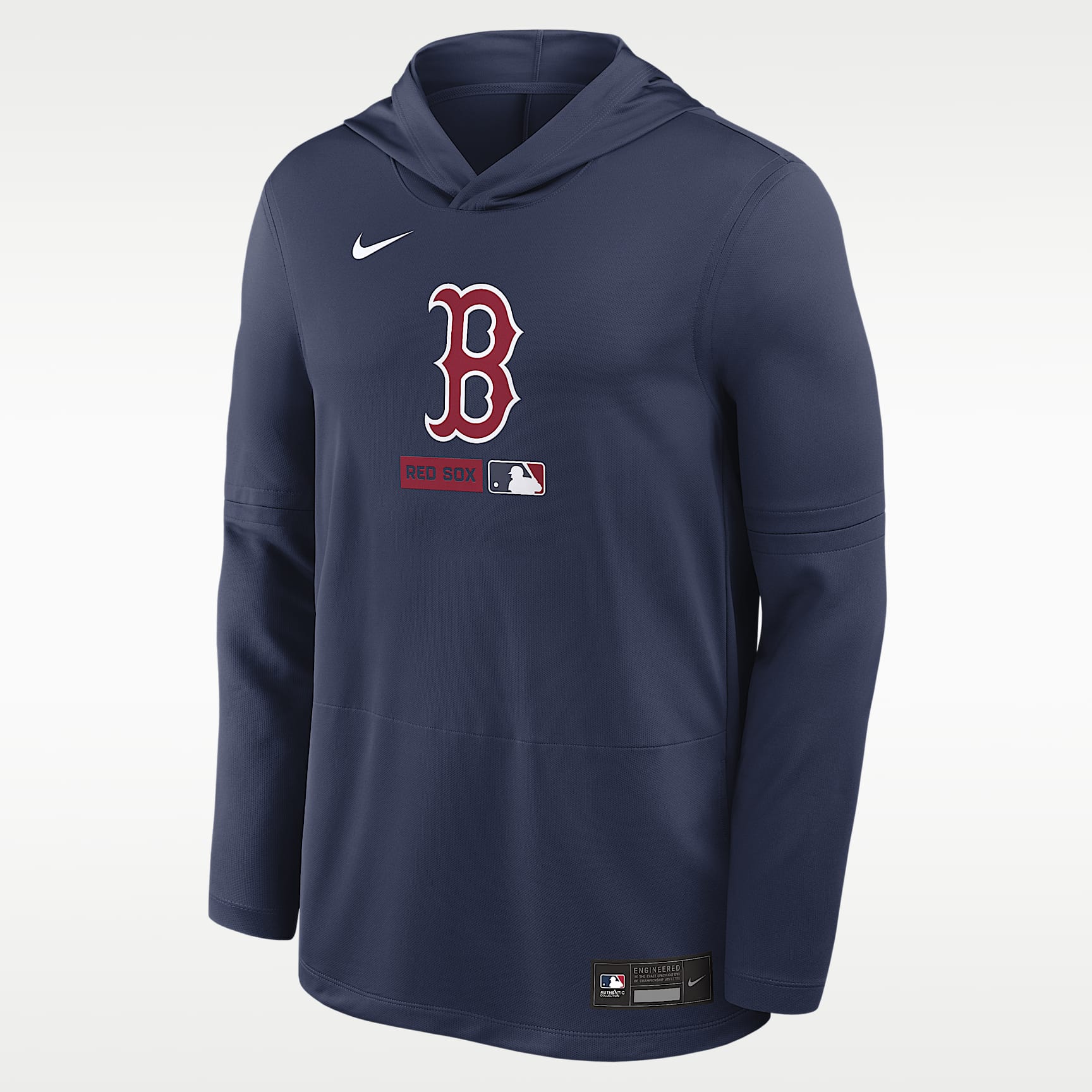 Boston Red Sox Authentic Collection Men's Nike Dri-FIT MLB Long-Sleeve Hooded Top