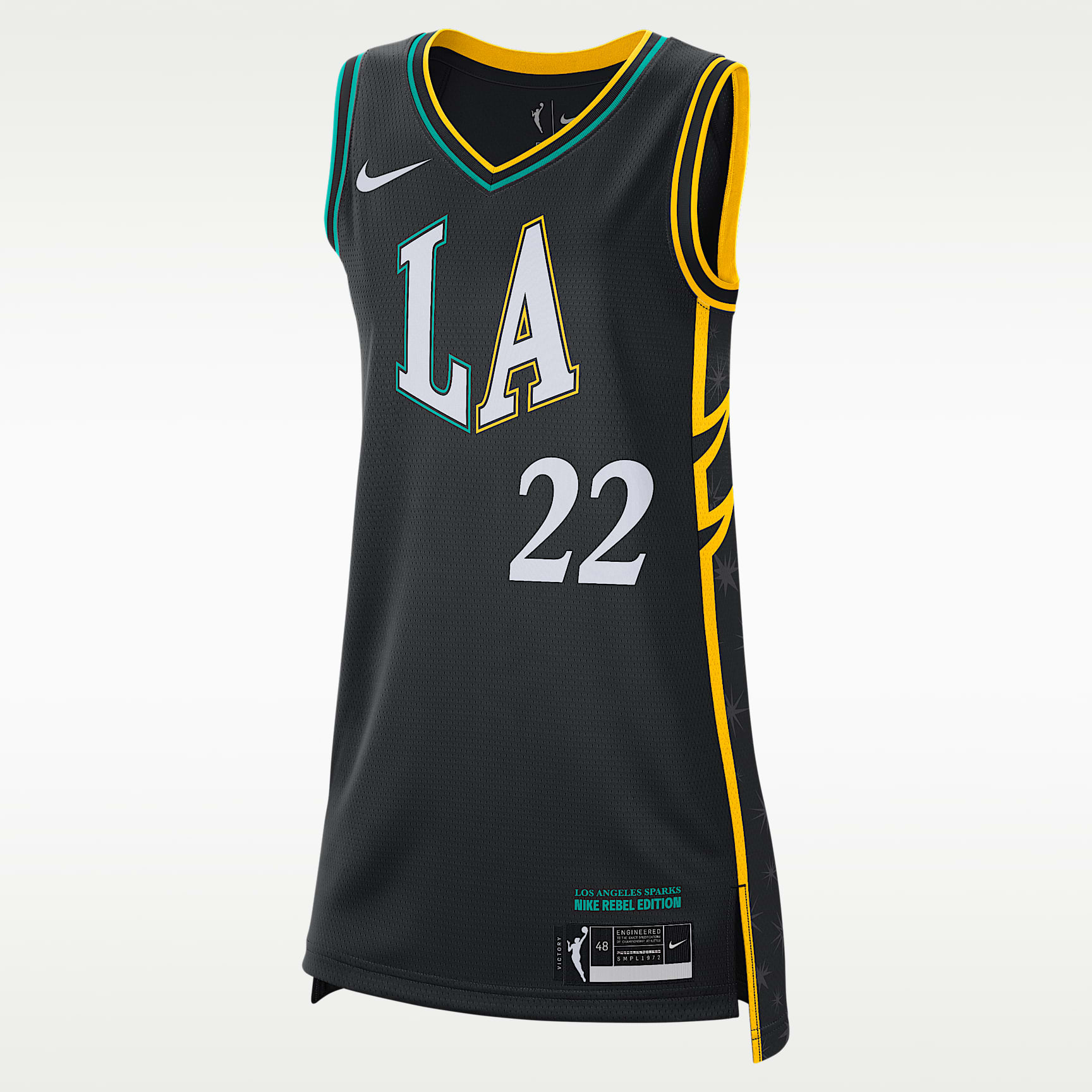 Cameron Brink Los Angeles Sparks 2026 Rebel Edition Nike WNBA Dri-FIT Victory Rebel Jersey