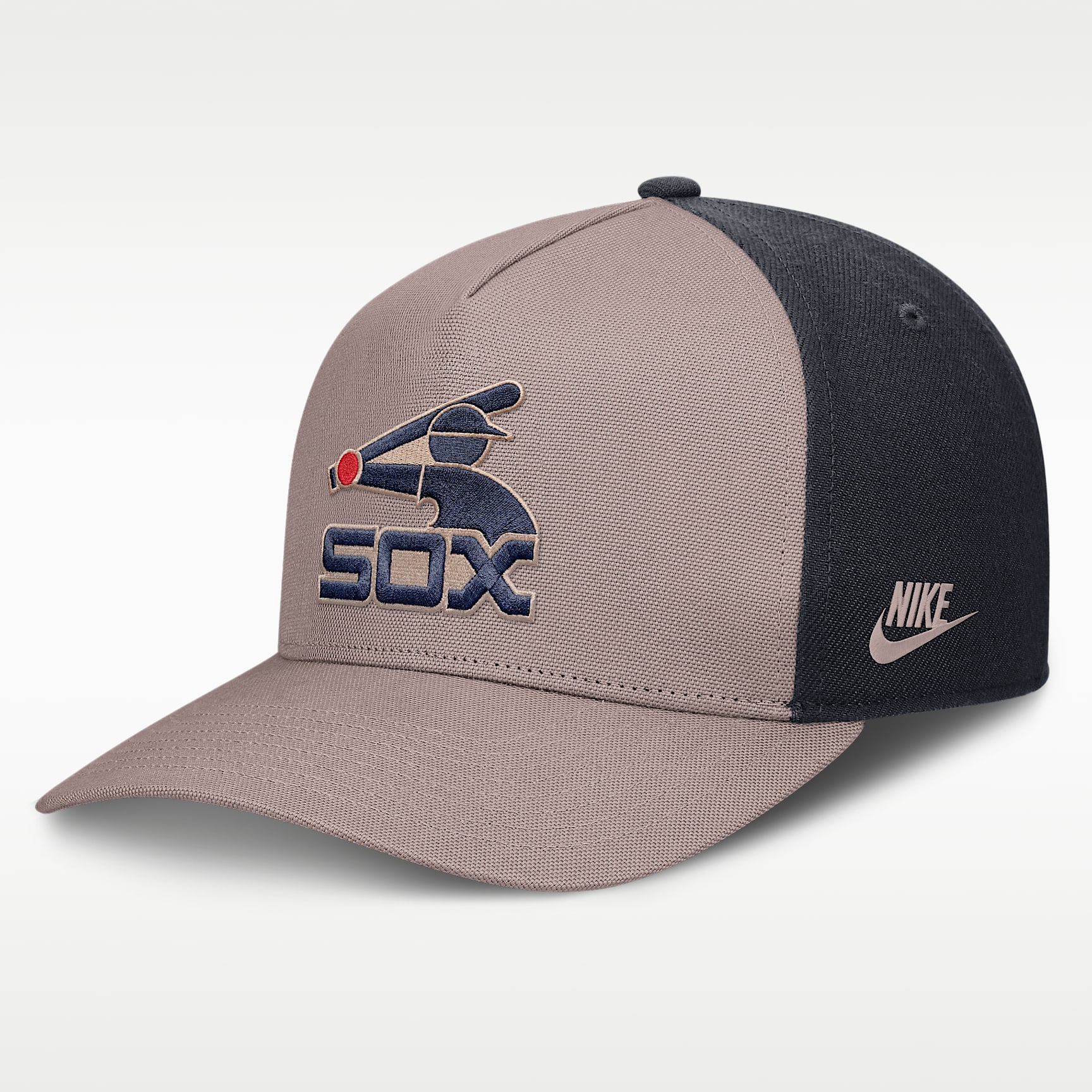 Gorra Nike de la MLB A-Frame ajustable para hombre Chicago White Sox Cooperstown Rise