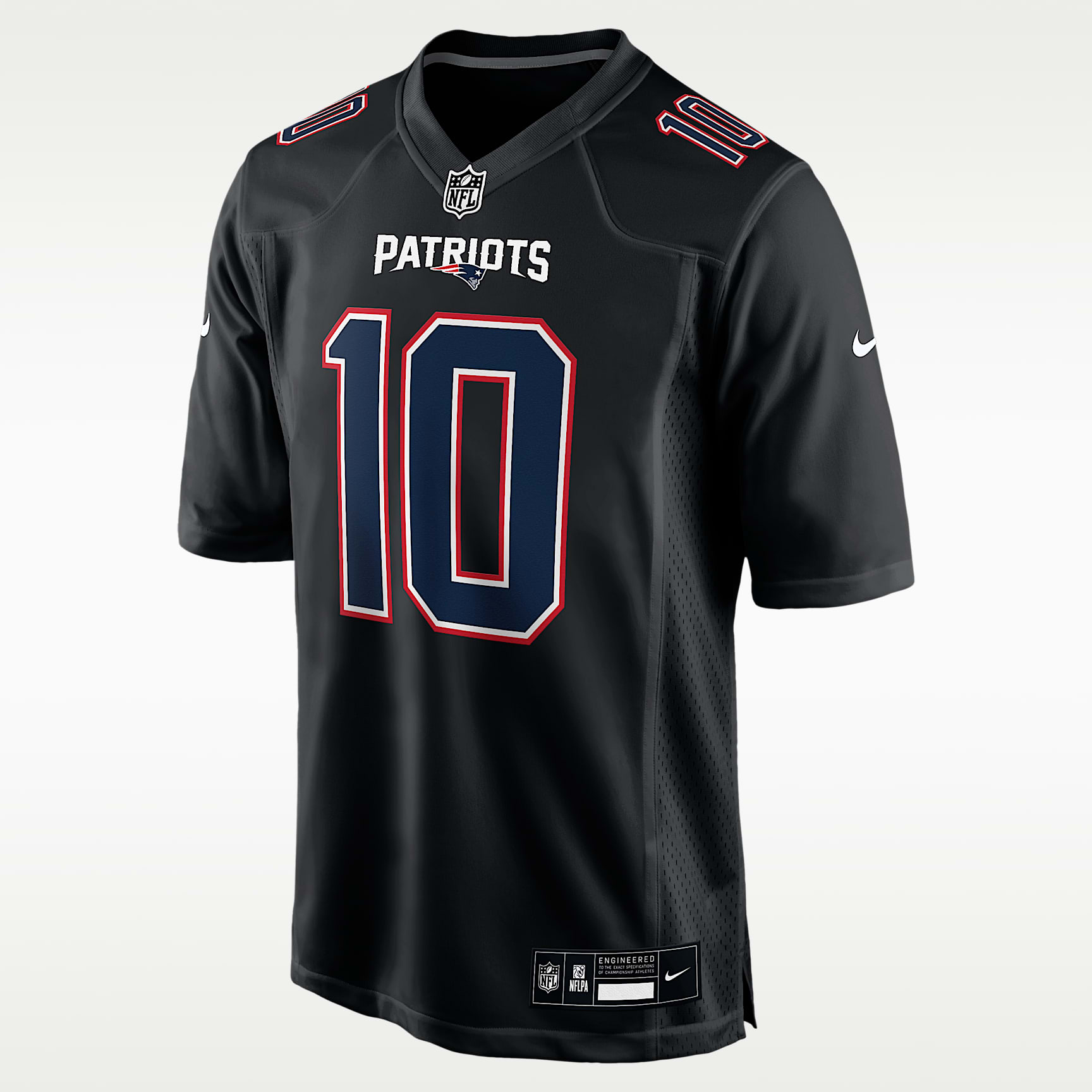 Jersey Nike de la NFL Game para hombre Drake Maye New England Patriots