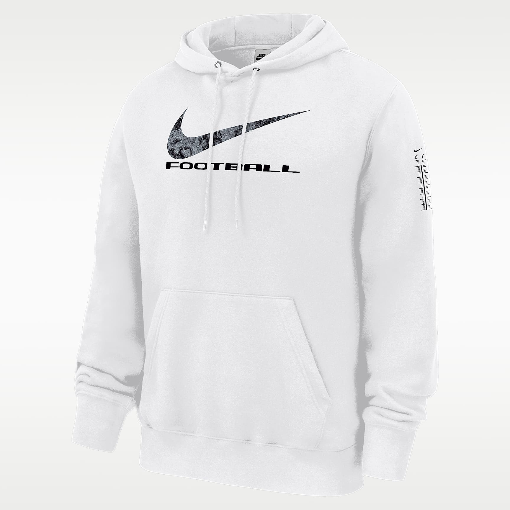 Sudadera con gorro sin cierre de futbol de tejido Fleece para hombre Nike Club