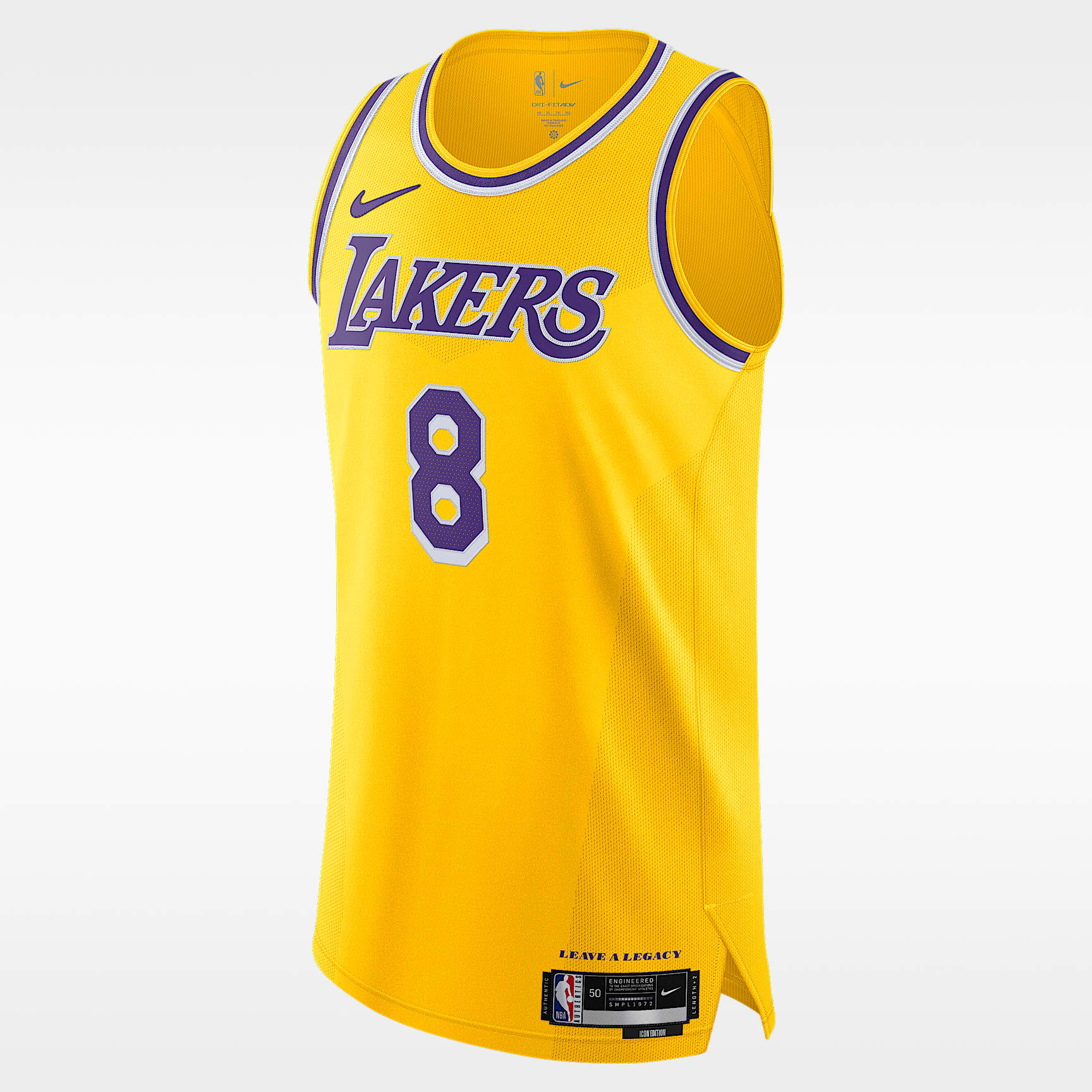 ロサンゼルス レイカーズ アイコン エディション メンズ ナイキ Dri-FIT ADV NBA オーセンティック ジャージー