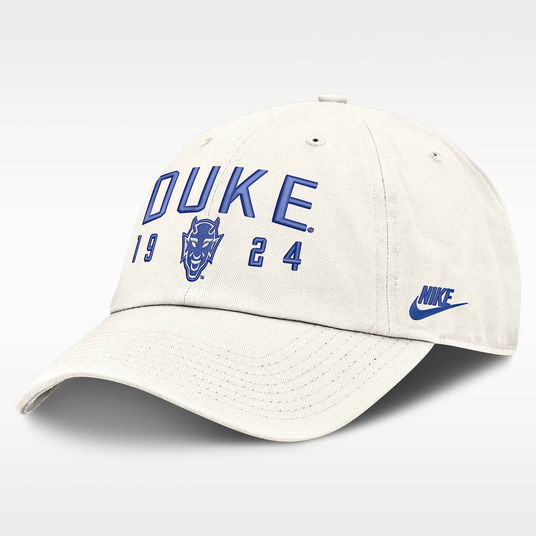 Duke Natural Club Men's Nike College Adjustable Hat