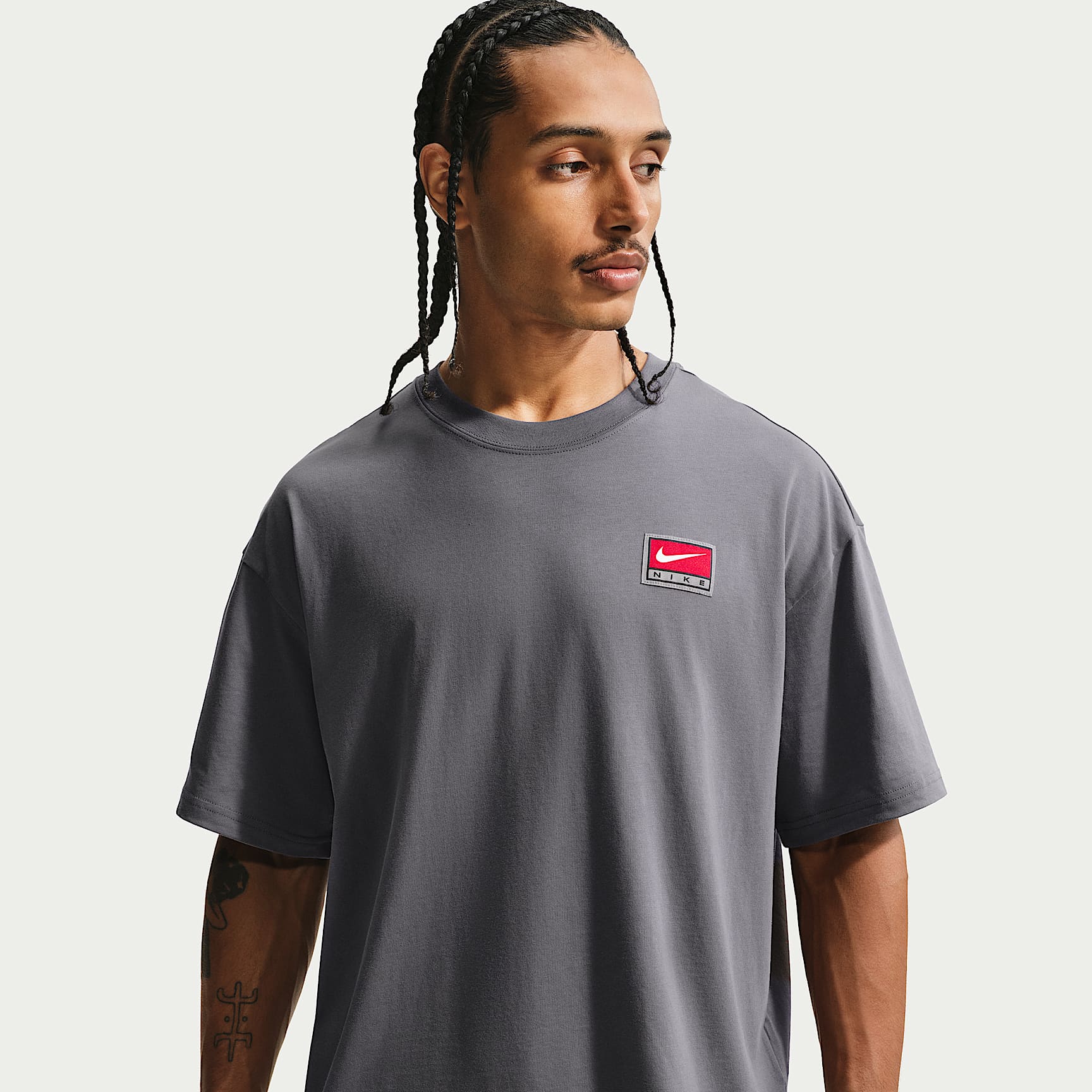 Nike Life Men's Short-Sleeve Boxy Knit Top