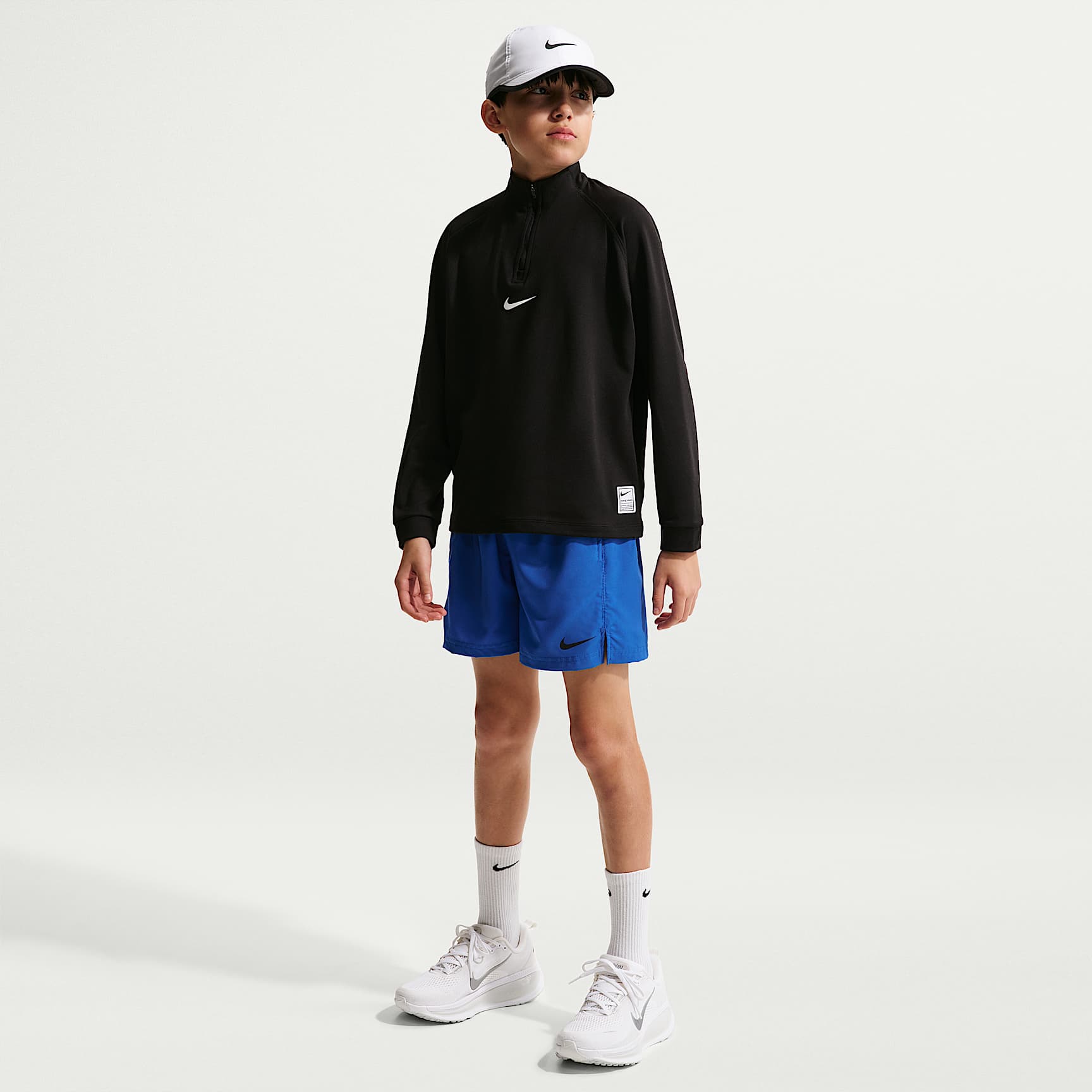 Shorts de entrenamiento Dri-FIT para niño talla grande Nike Pro